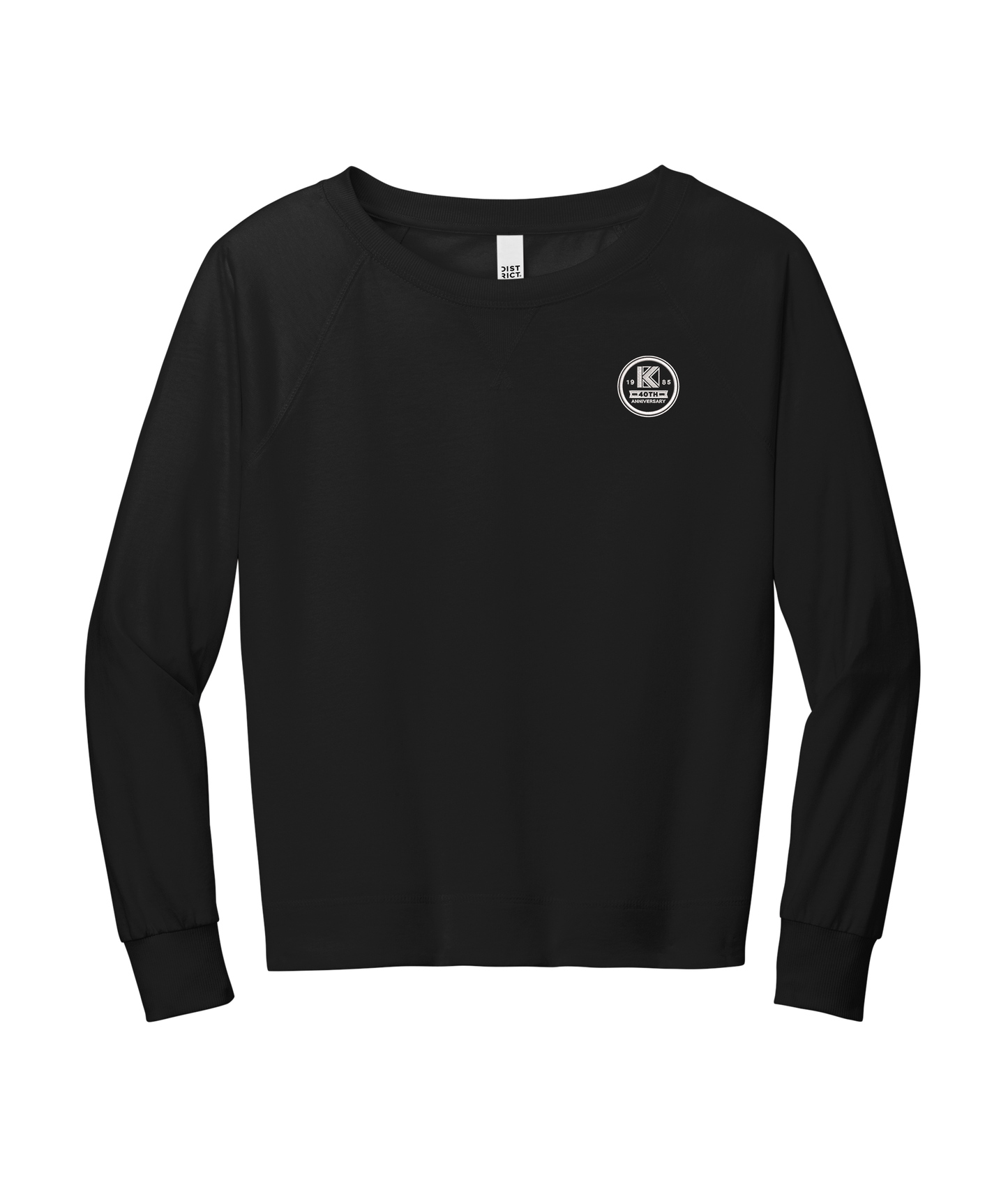 District® Women’s Featherweight French Terry™ Long Sleeve Crewneck