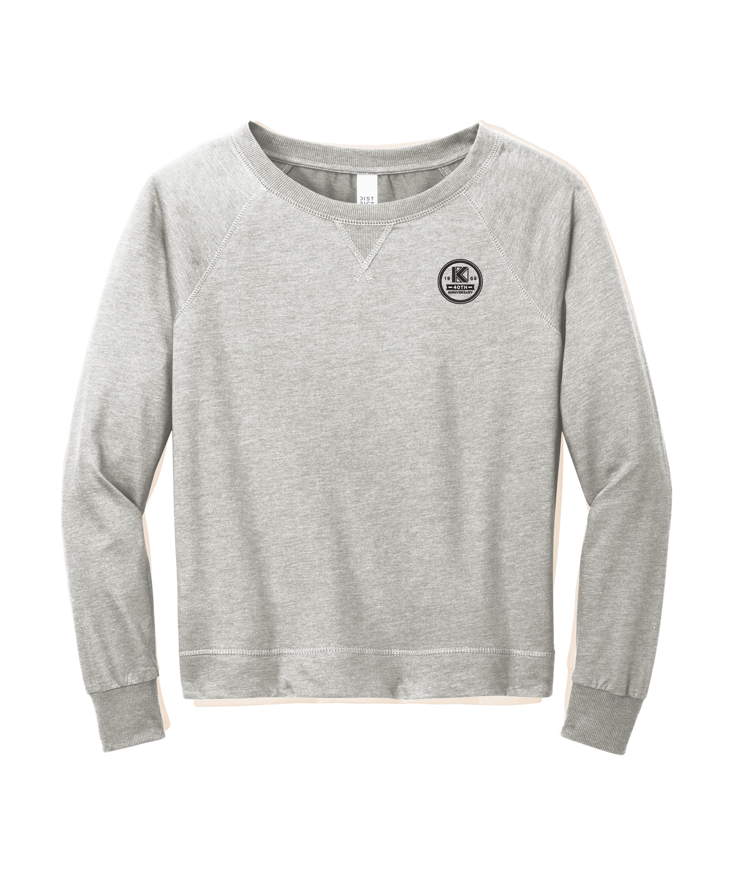 District® Women’s Featherweight French Terry™ Long Sleeve Crewneck