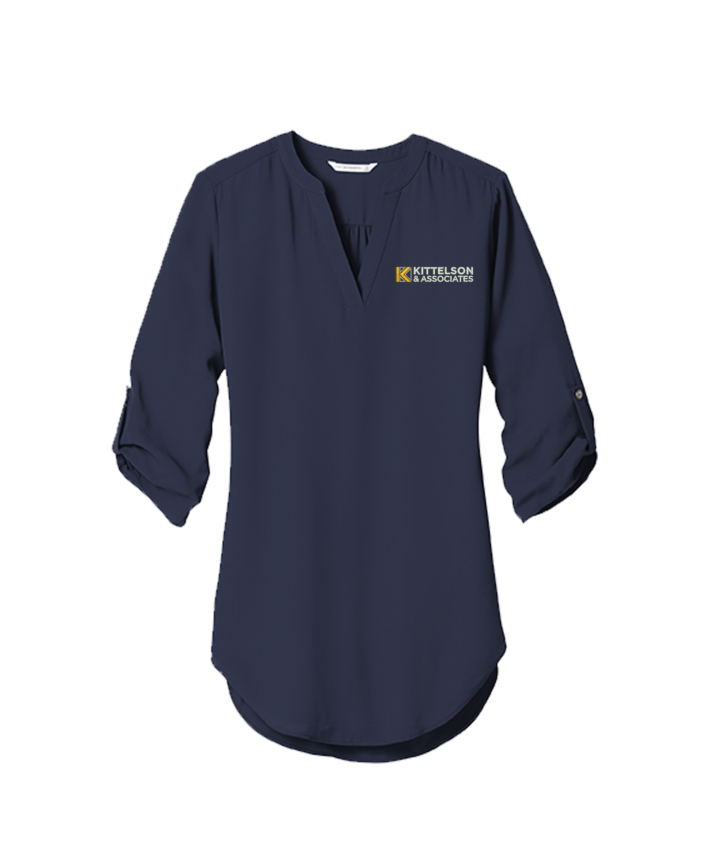 Port Authority Ladies 3/4-Sleeve Tunic Blouse