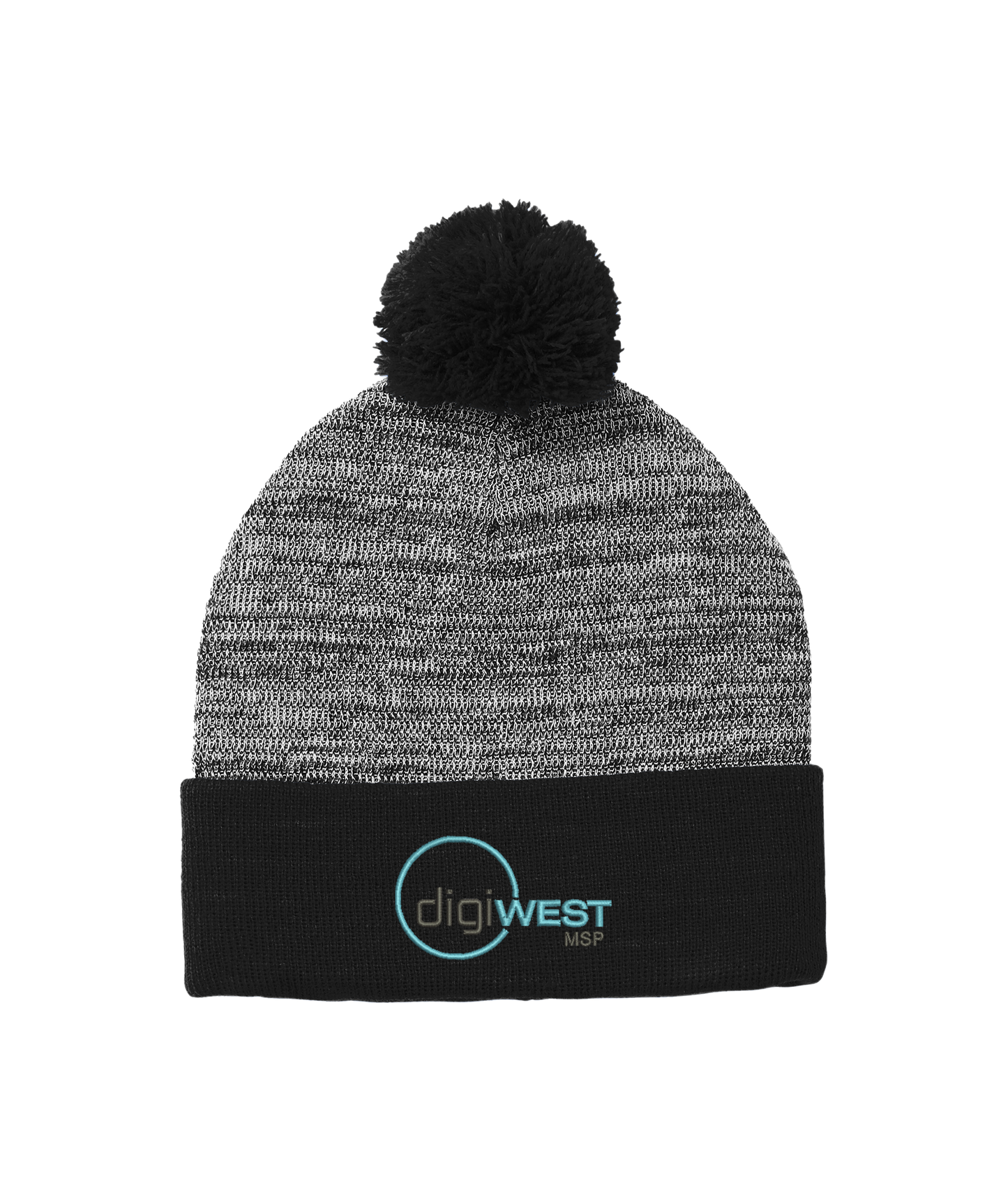 Sport-Tek ® Heather Pom Pom Beanie