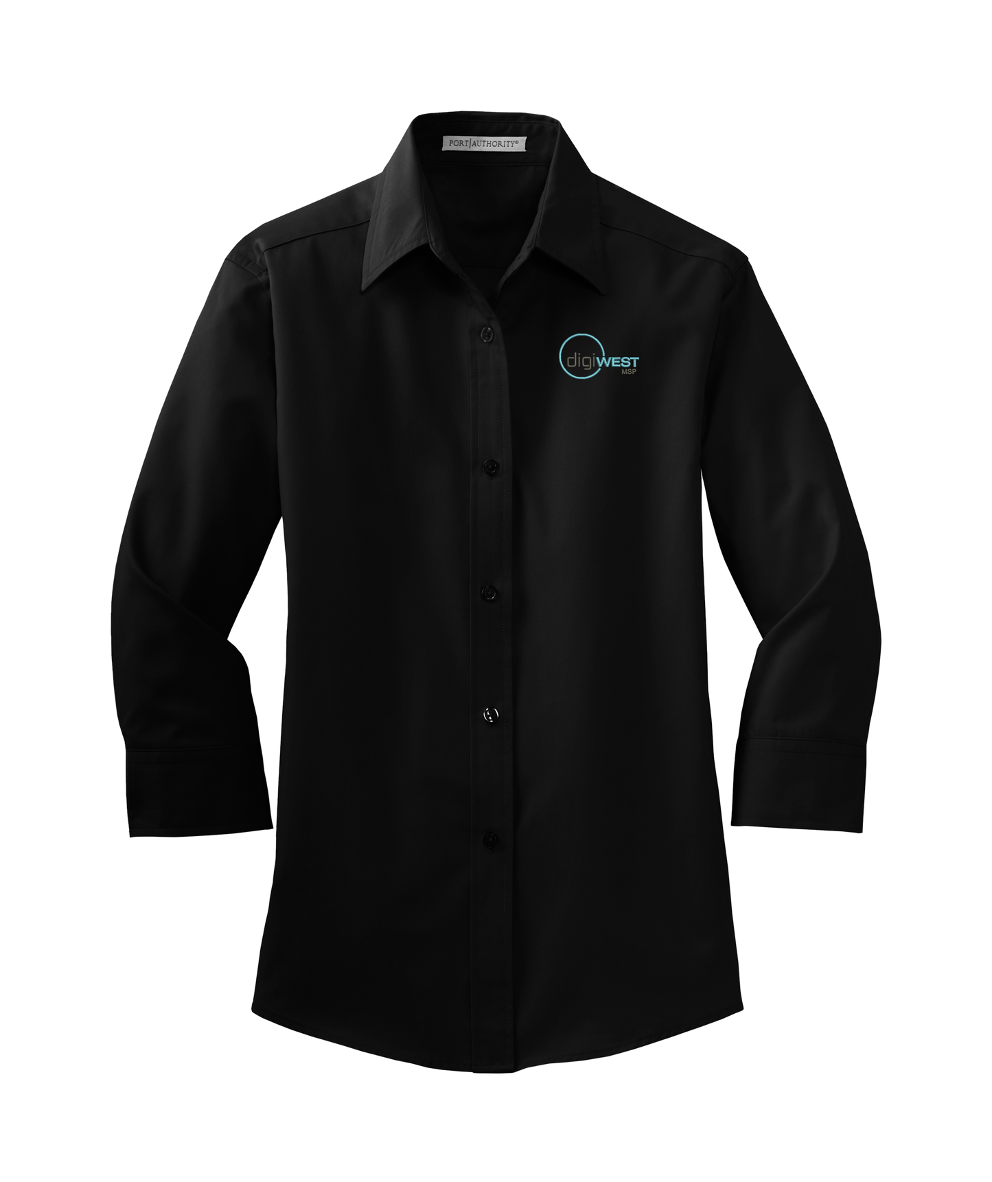Port Authority® Ladies 3/4-Sleeve Easy Care Shirt