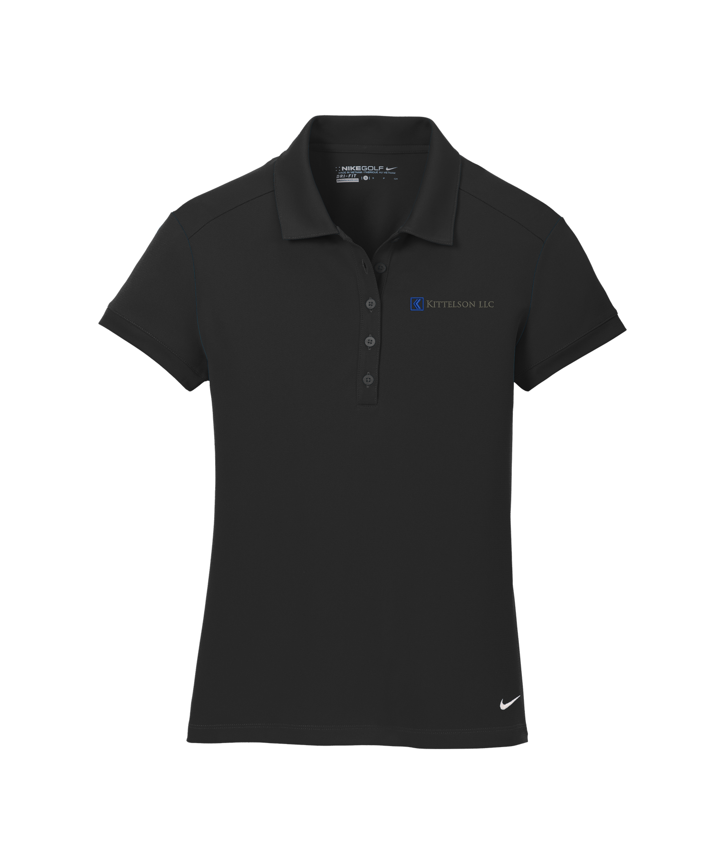 Nike Ladies Dri-FIT Solid Icon Pique Modern Fit Polo