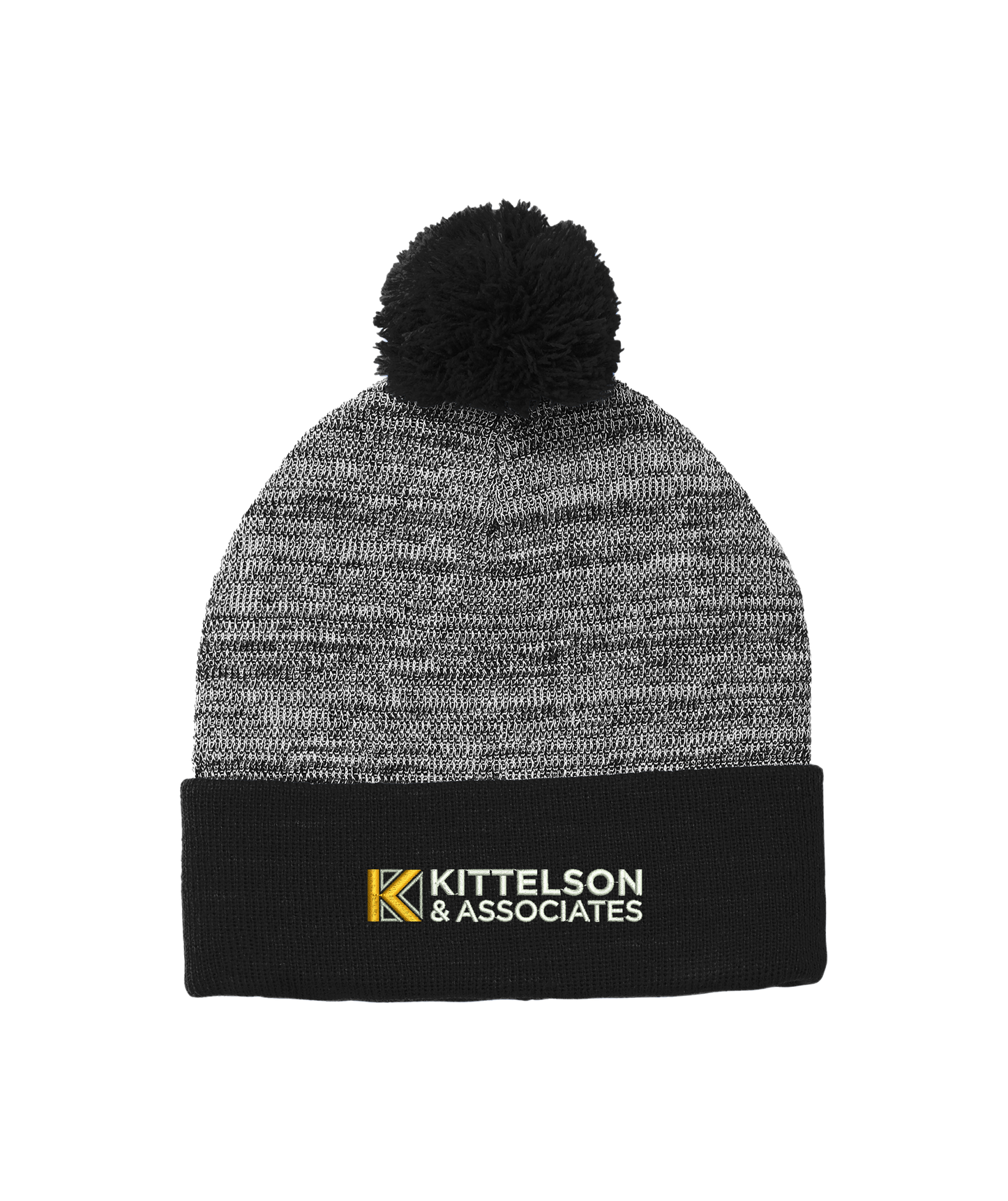 Sport-Tek ® Heather Pom Pom Beanie