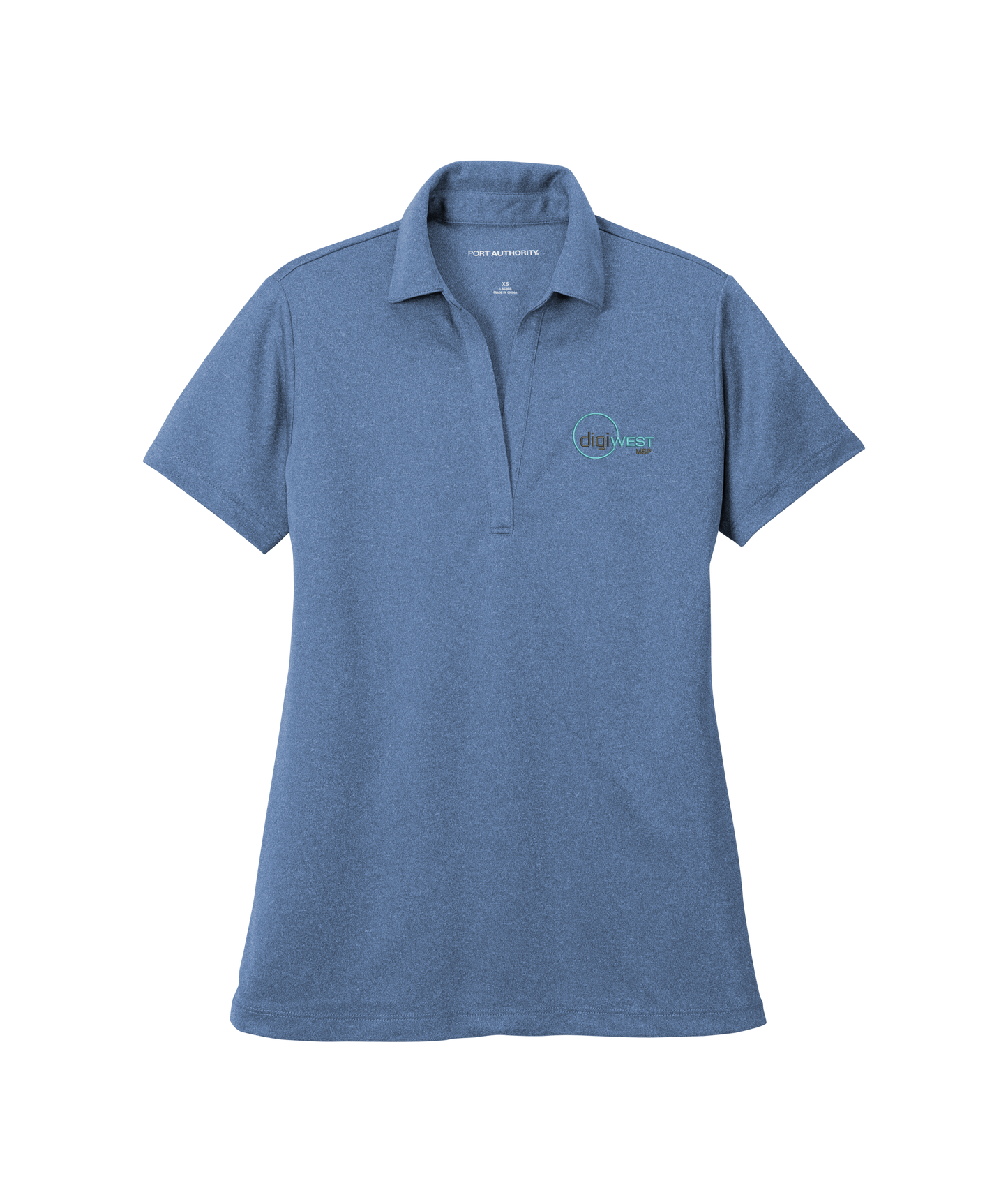 Port Authority® Ladies Heathered Silk Touch™ Performance Polo