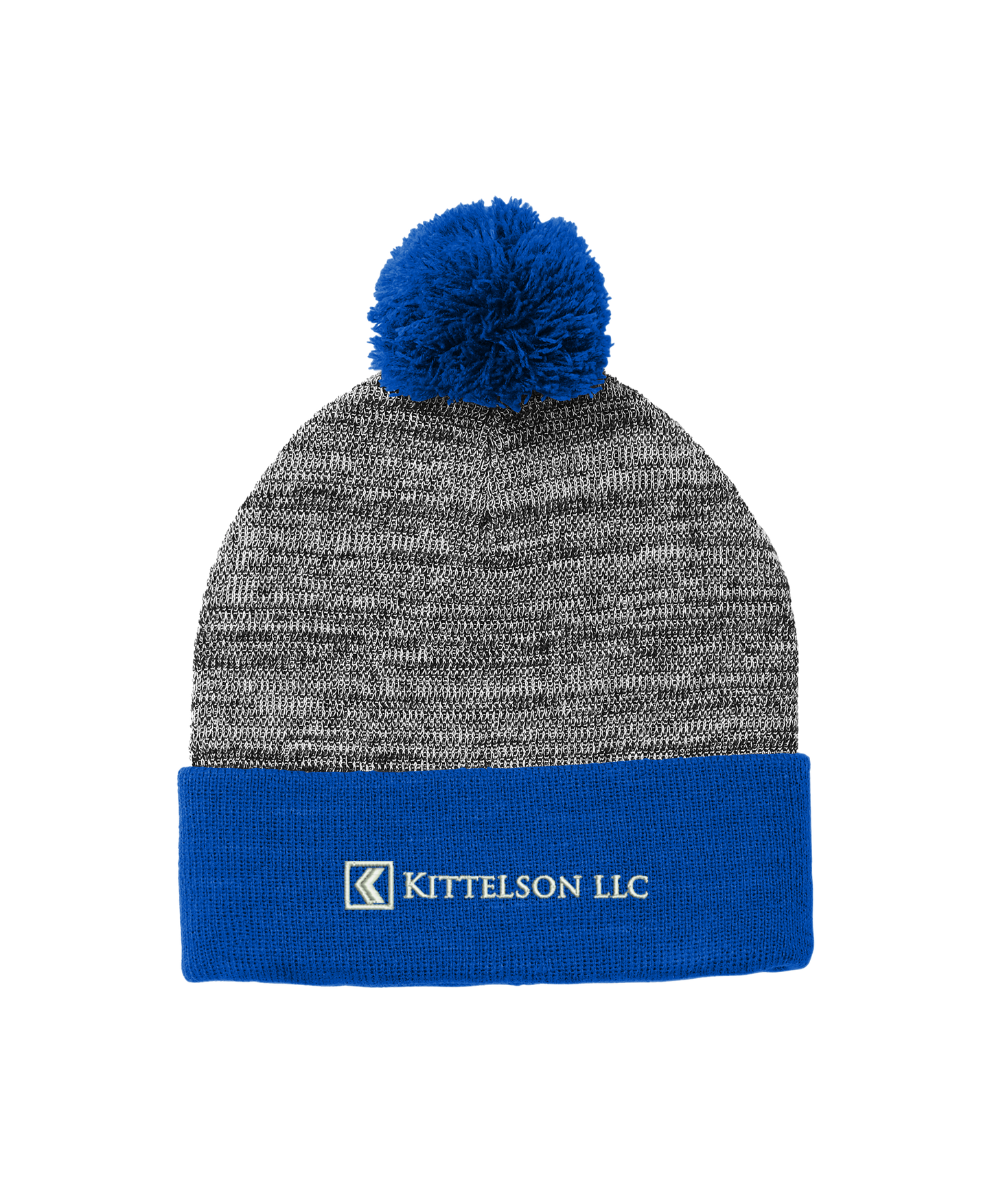 Sport-Tek ® Heather Pom Pom Beanie