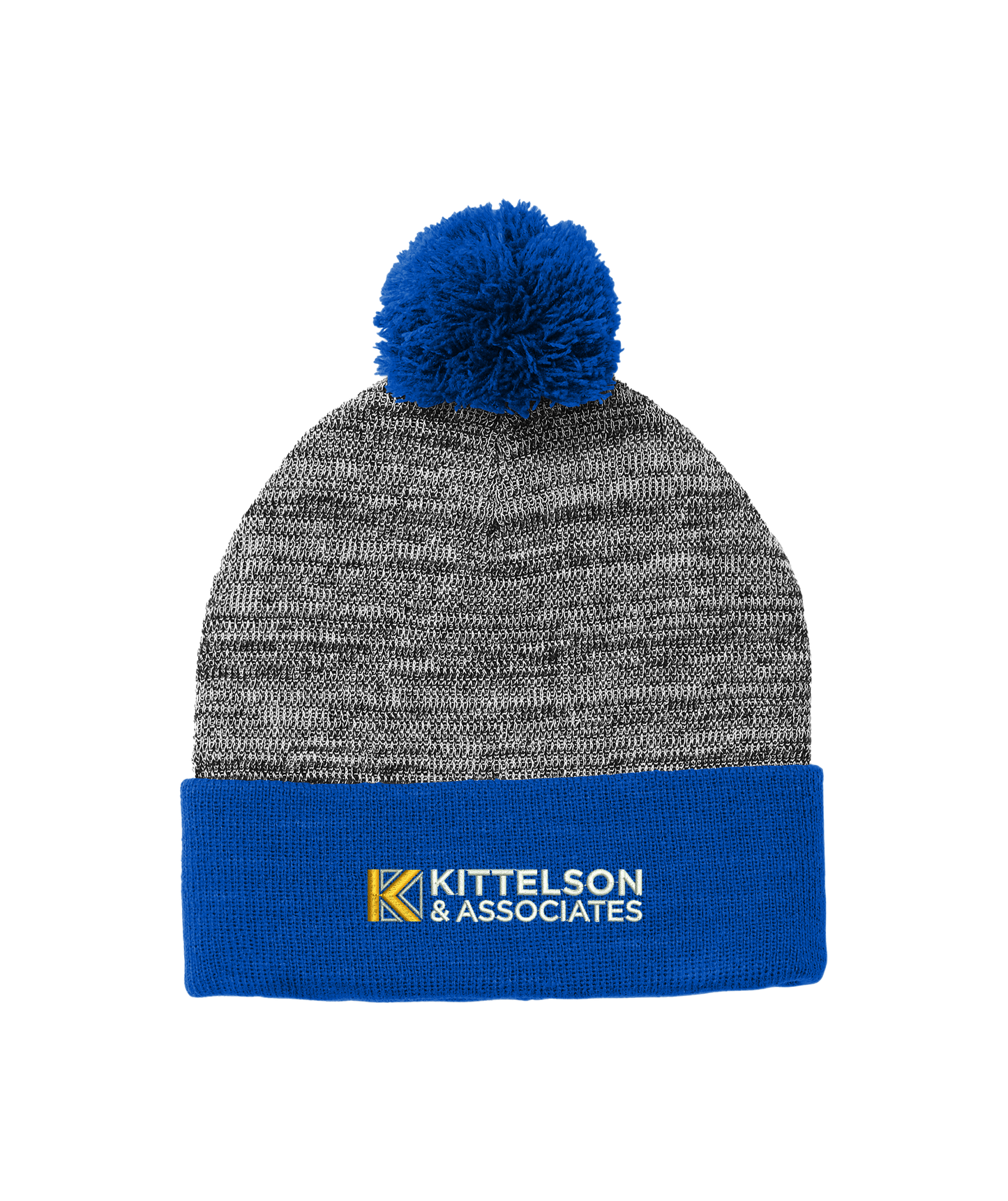 Sport-Tek ® Heather Pom Pom Beanie