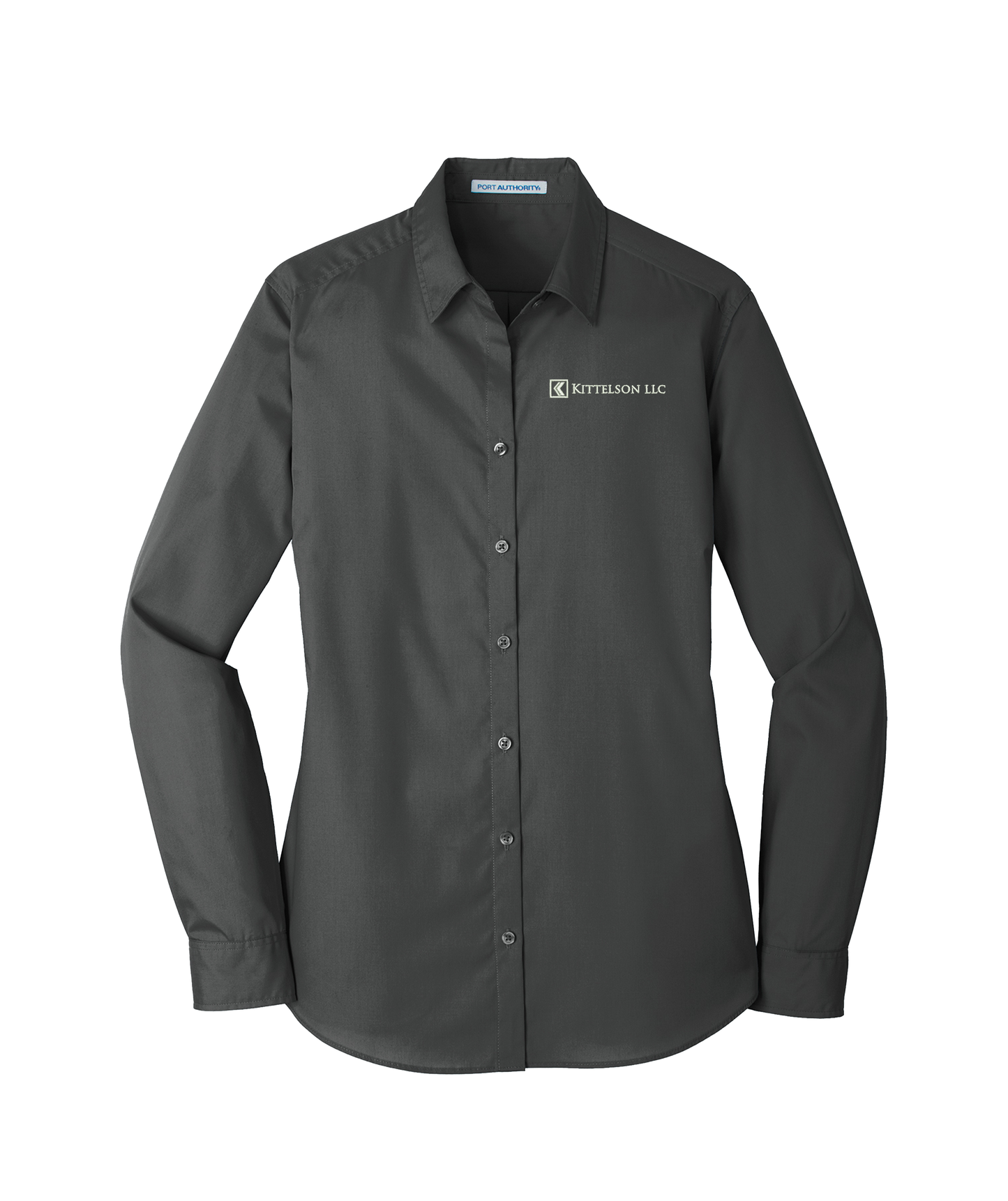 Port Authority® Ladies Long Sleeve Carefree Poplin Shirt