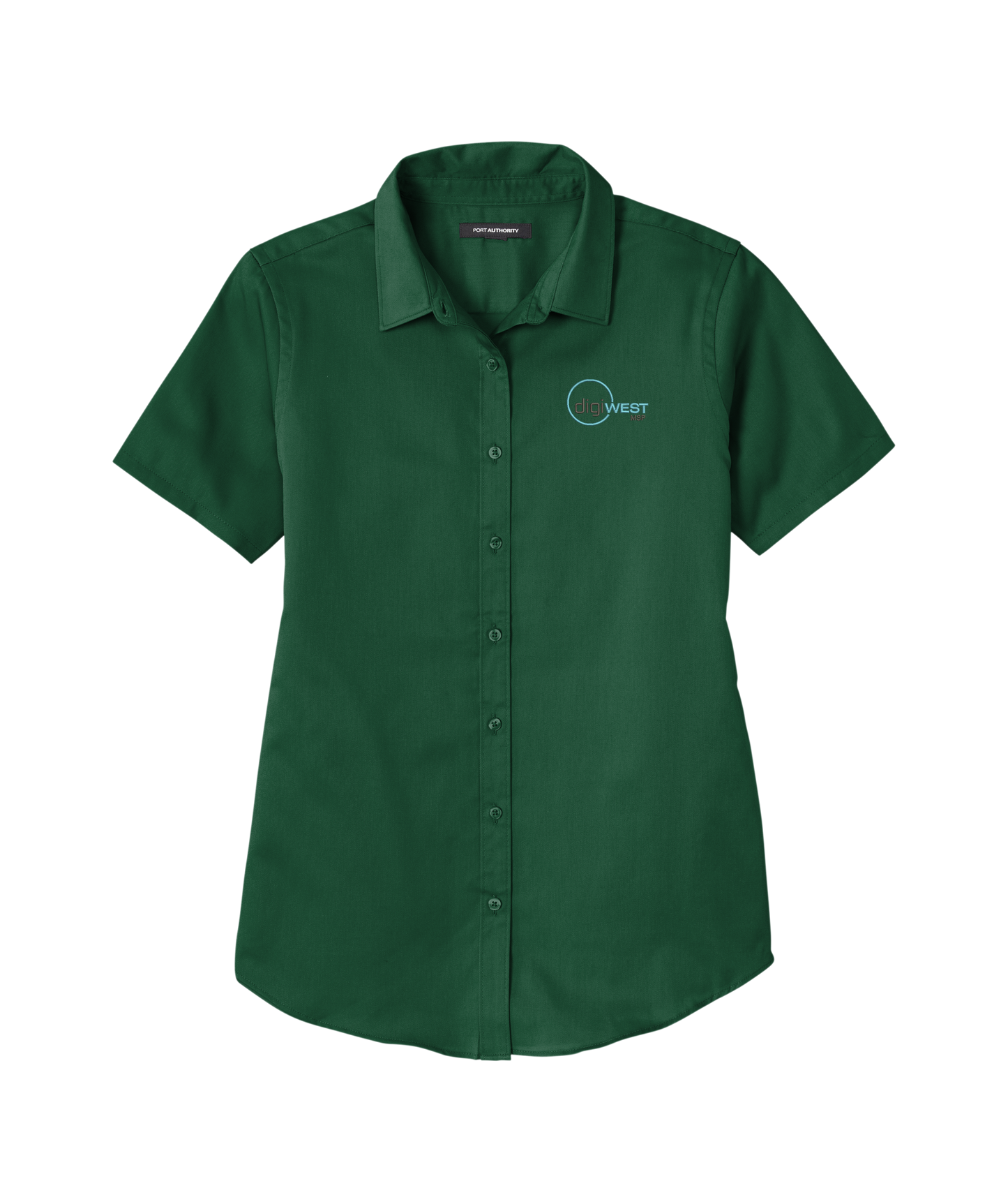 Port Authority® Ladies Short Sleeve SuperPro ™ React ™ Twill Shirt