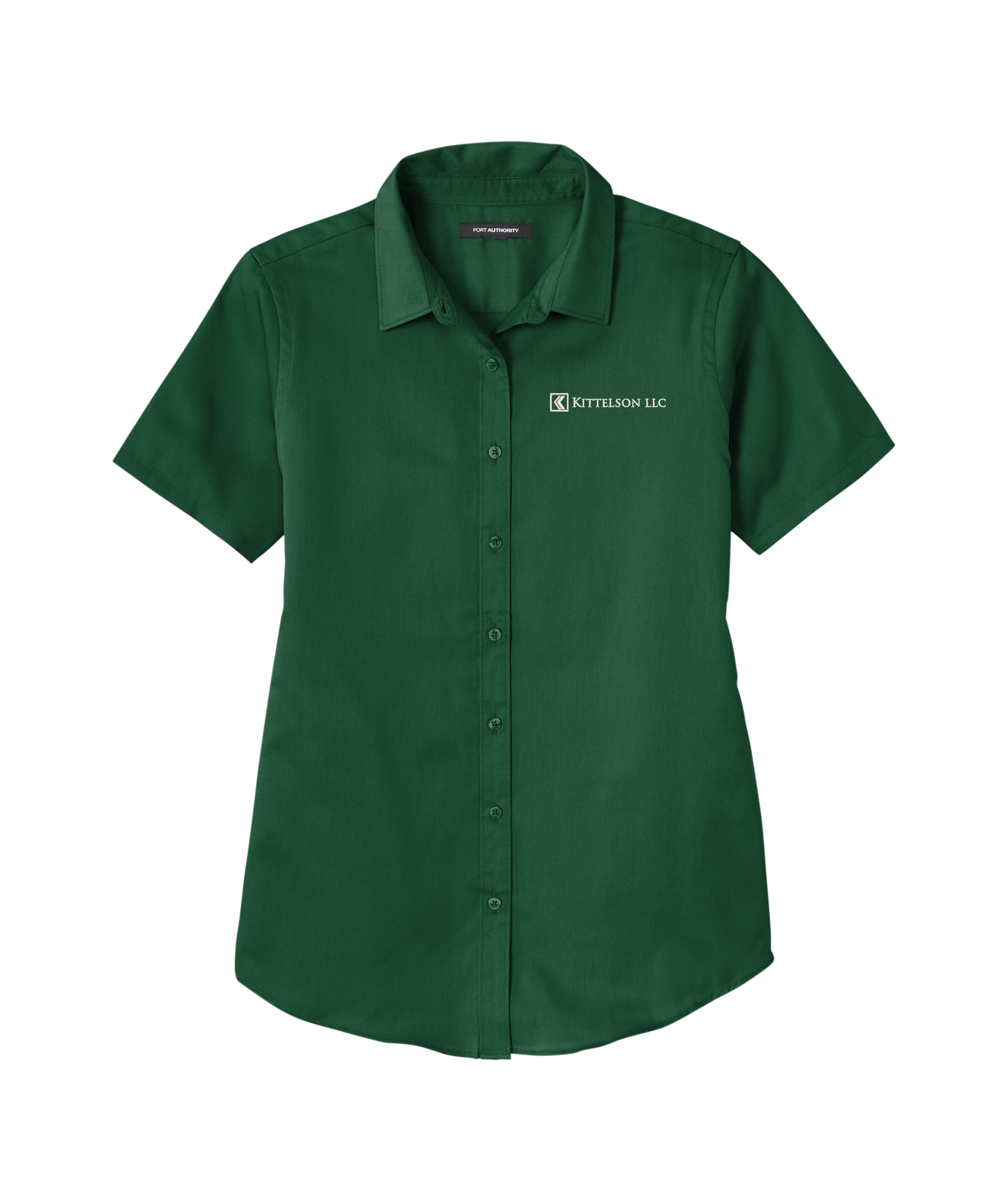 Port Authority® Ladies Short Sleeve SuperPro ™ React ™ Twill Shirt