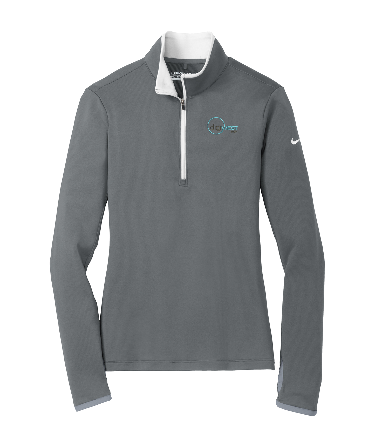 Nike Ladies Dri-FIT Stretch 1/2-Zip Cover-Up