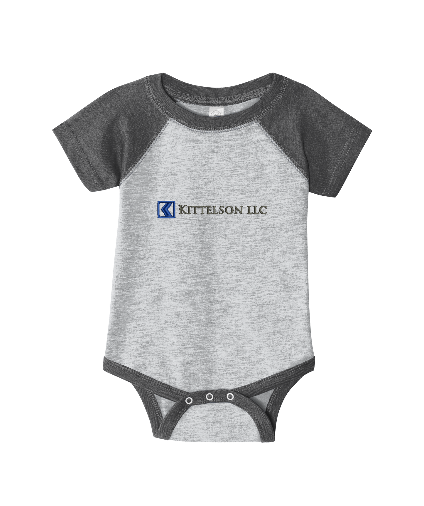 Rabbit Skins™ Infant Baseball Fine Jersey Bodysuit