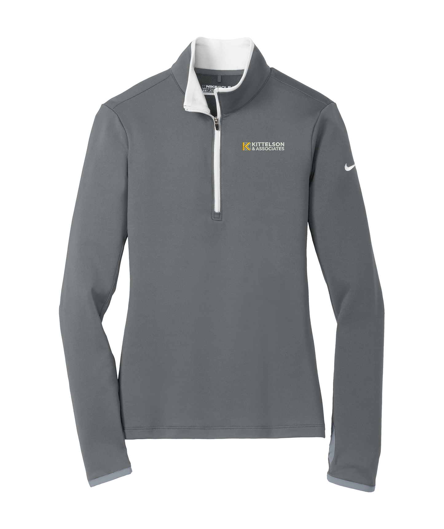 Nike Ladies Dri-FIT Stretch 1/2-Zip Cover-Up