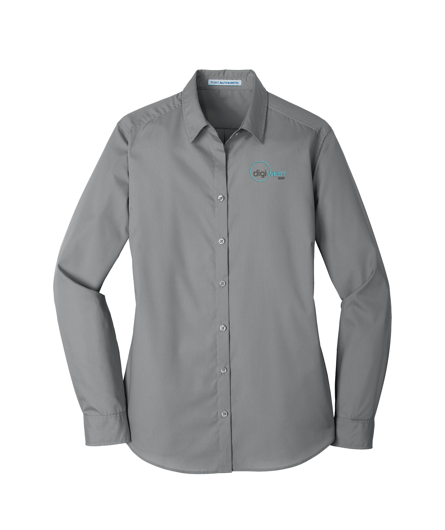 Port Authority® Ladies Long Sleeve Carefree Poplin Shirt