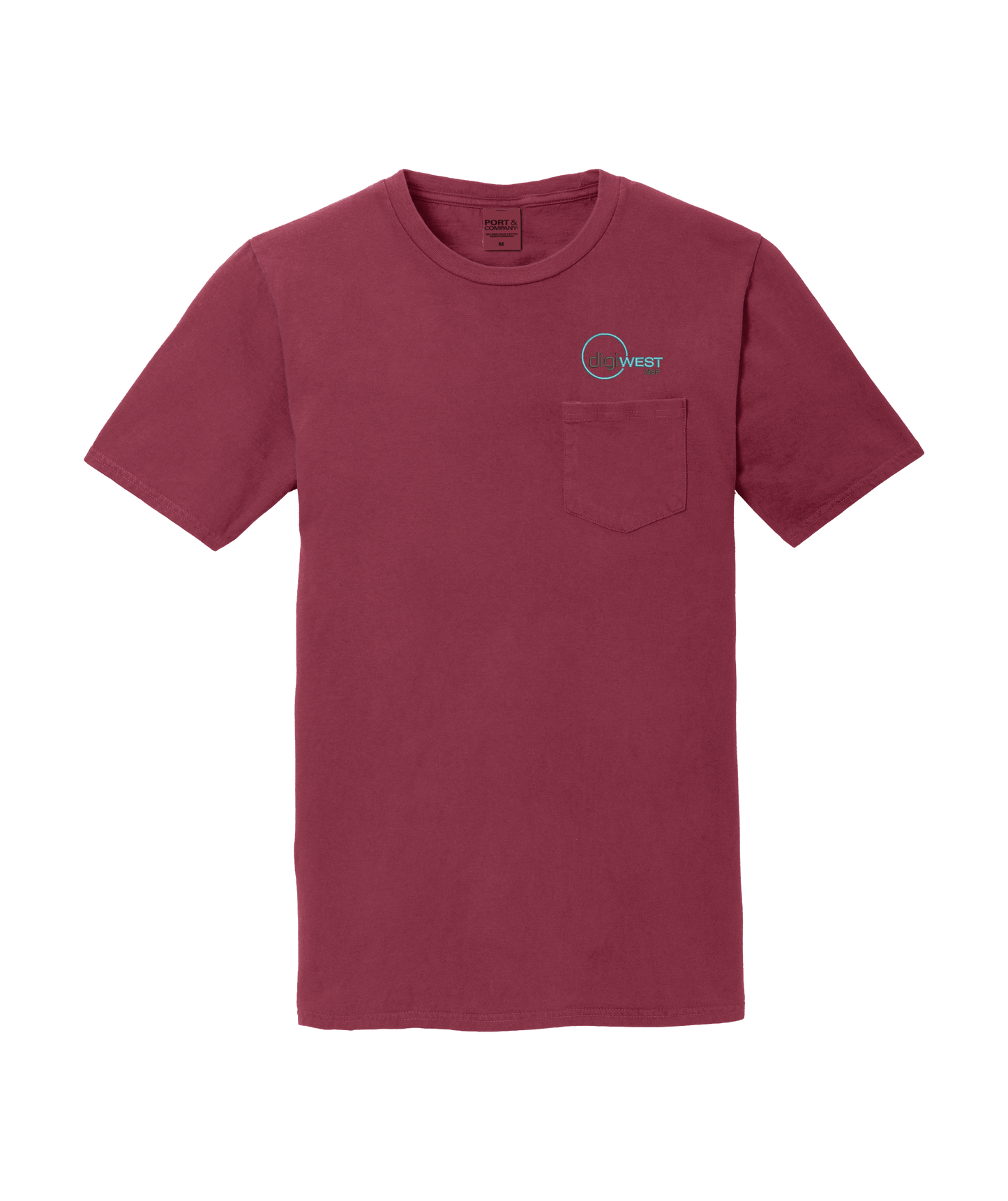 Port & Company® Beach Wash™ Garment-Dyed Pocket Tee