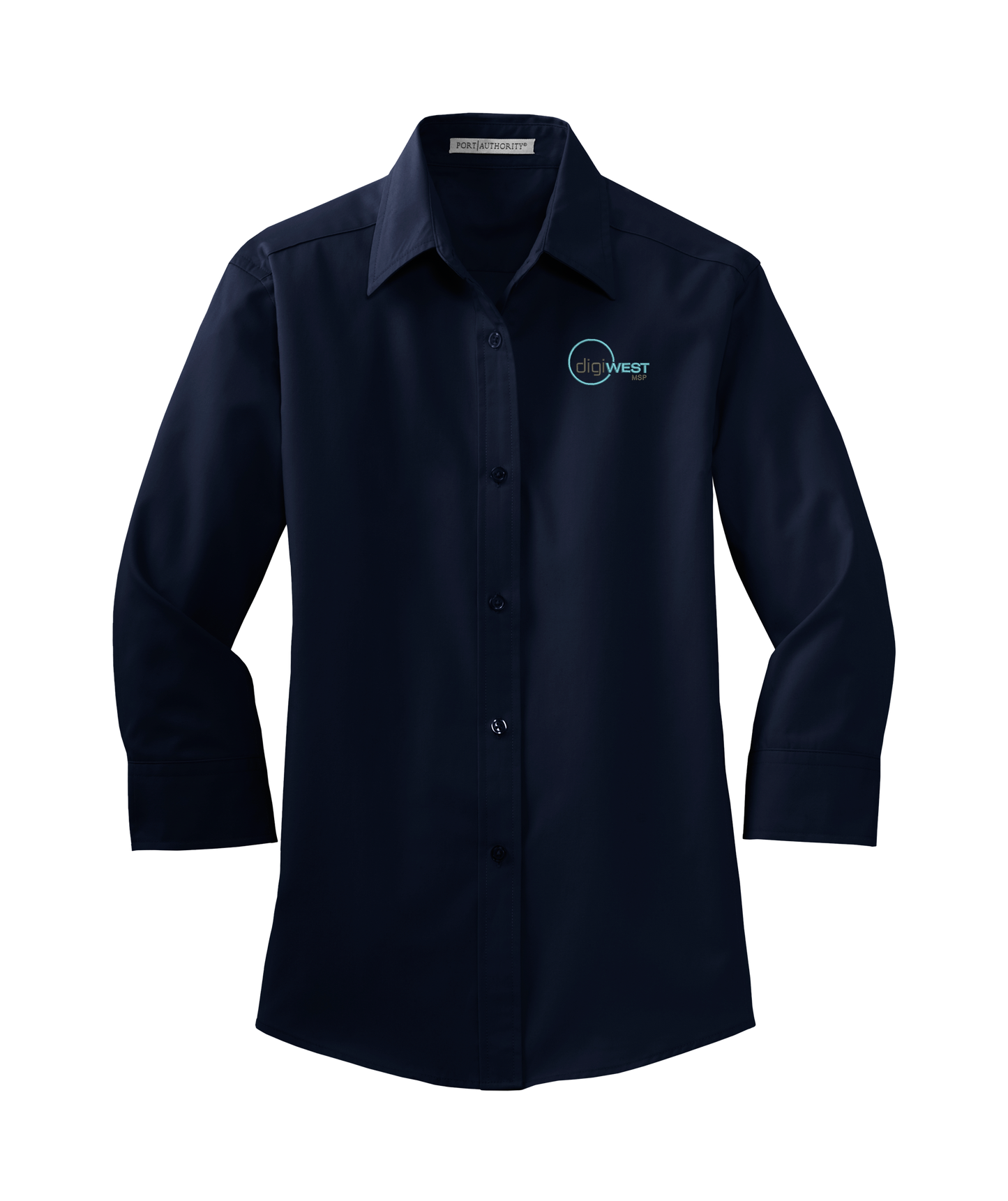 Port Authority® Ladies 3/4-Sleeve Easy Care Shirt