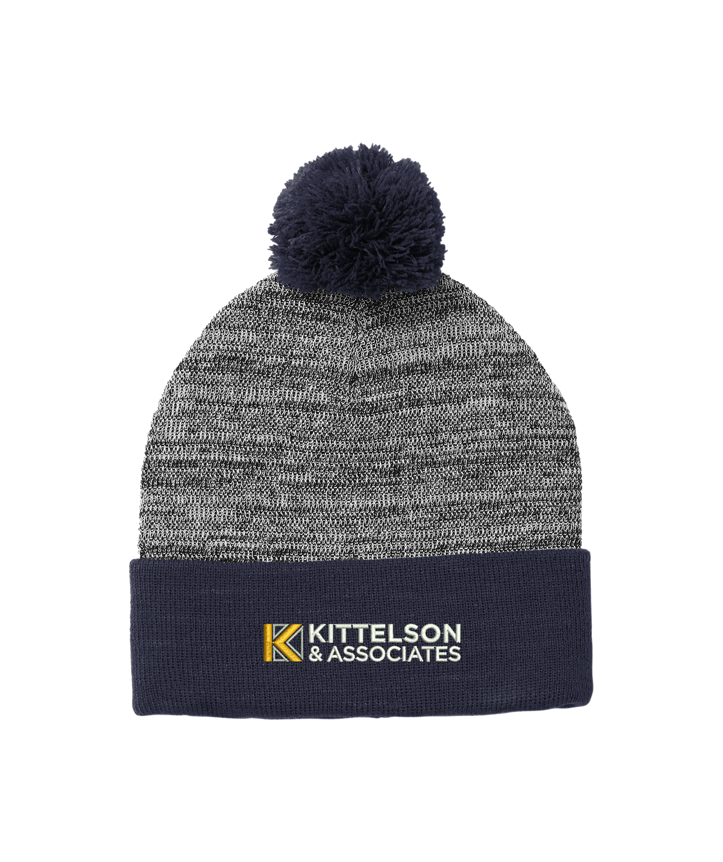 Sport-Tek ® Heather Pom Pom Beanie