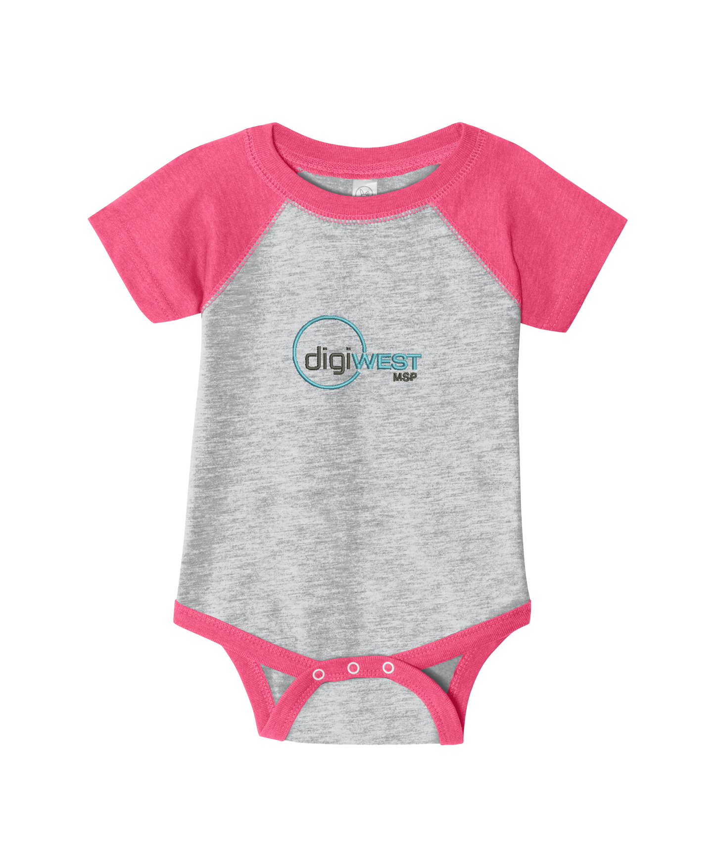 Rabbit Skins™ Infant Baseball Fine Jersey Bodysuit