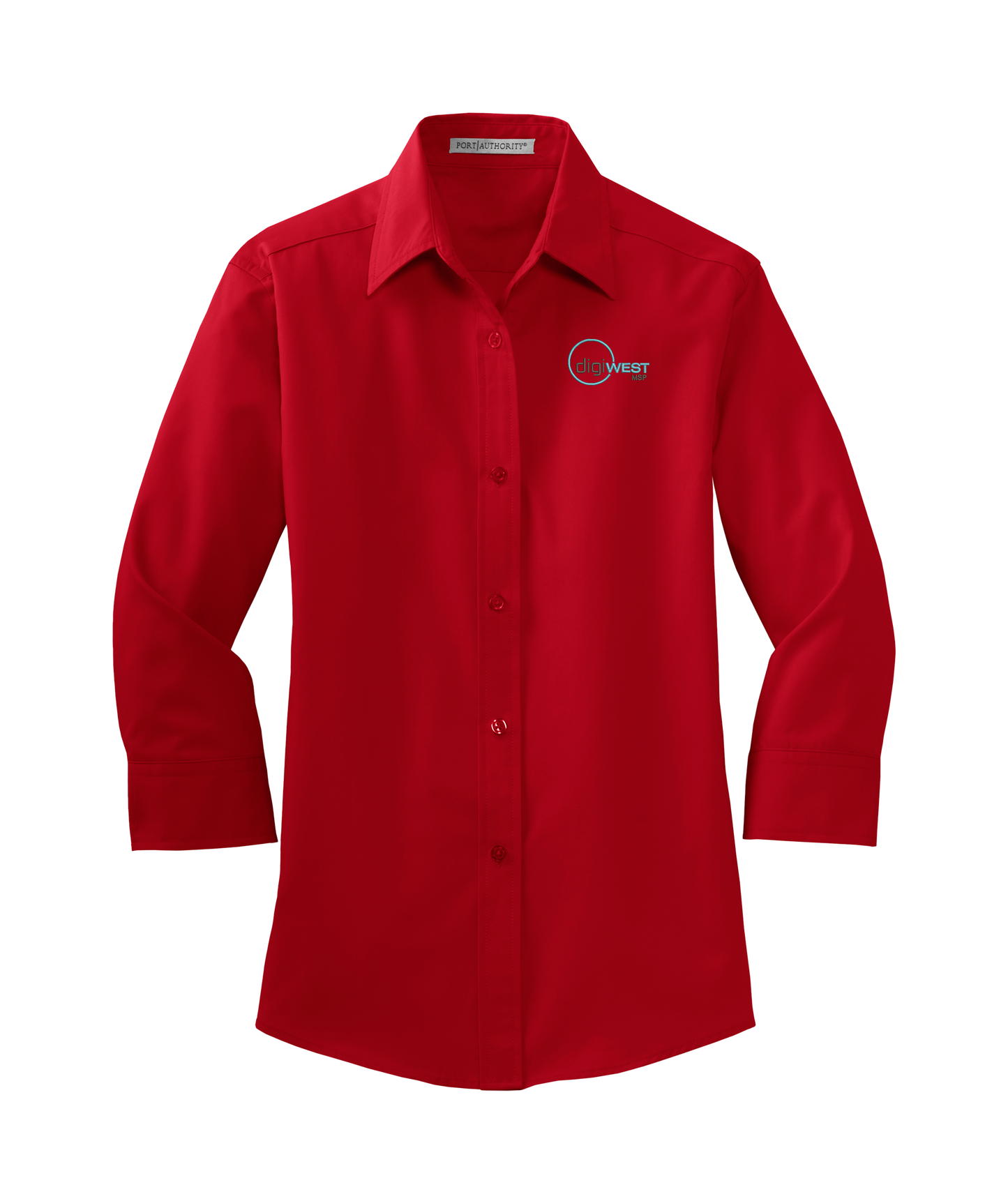 Port Authority® Ladies 3/4-Sleeve Easy Care Shirt