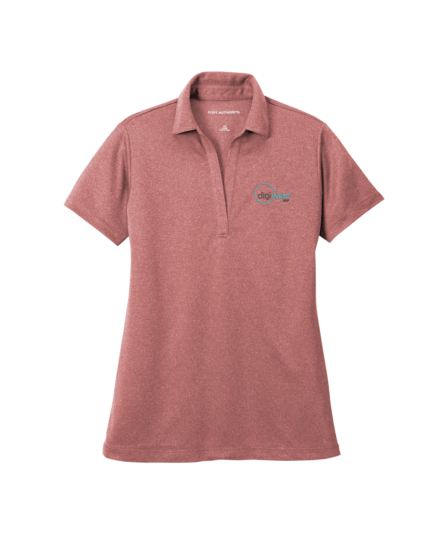 Port Authority® Ladies Heathered Silk Touch™ Performance Polo