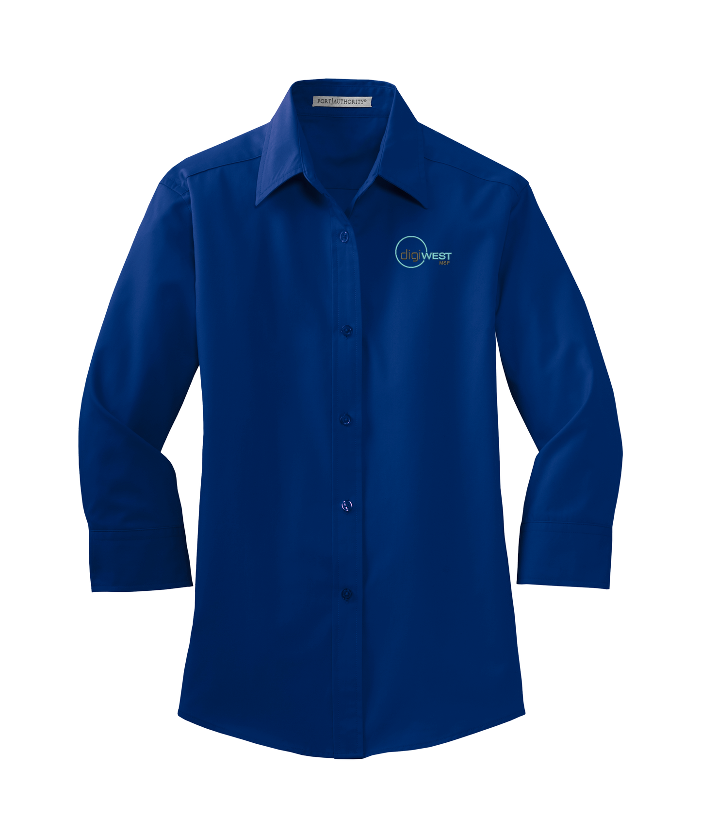 Port Authority® Ladies 3/4-Sleeve Easy Care Shirt