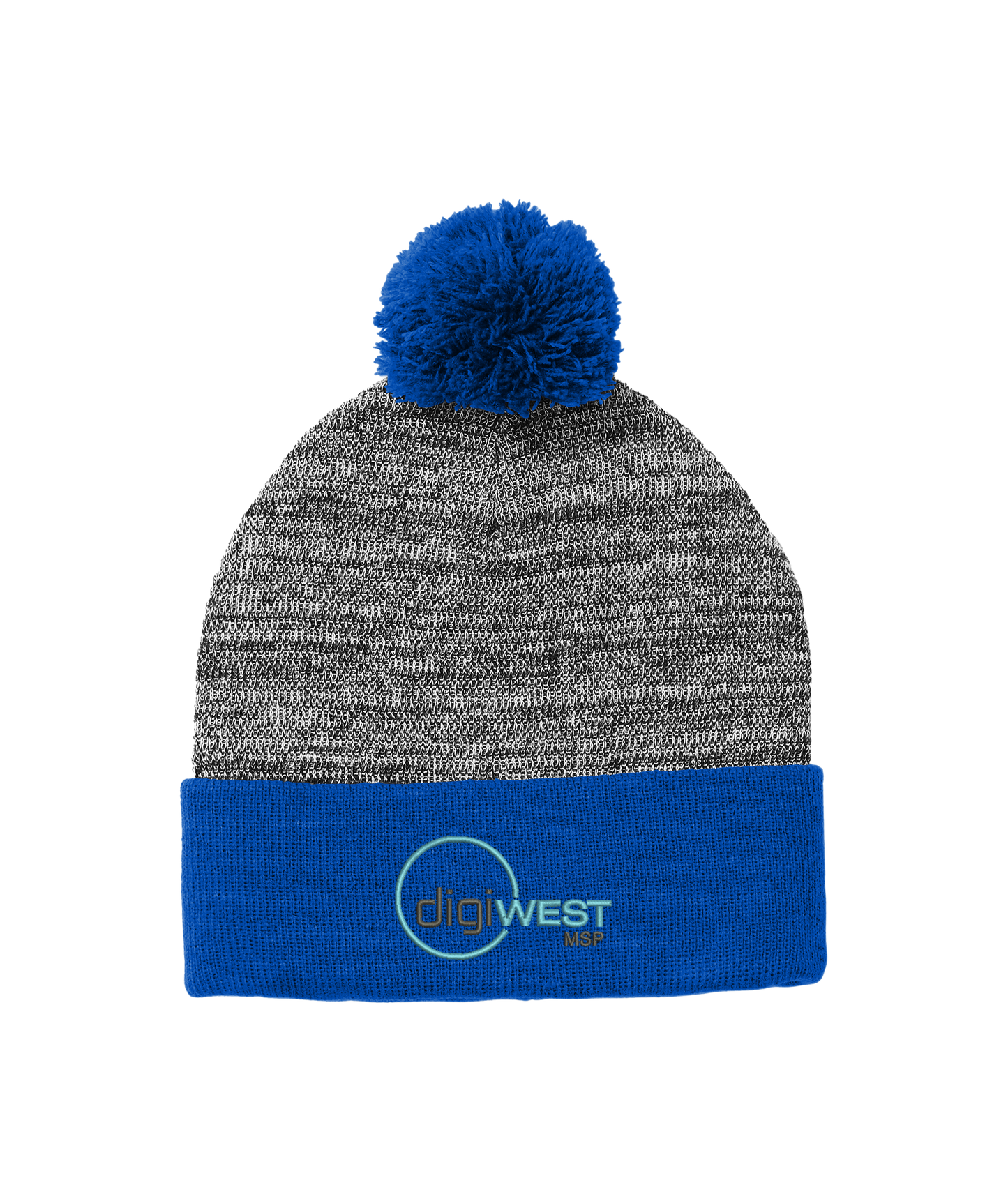 Sport-Tek ® Heather Pom Pom Beanie