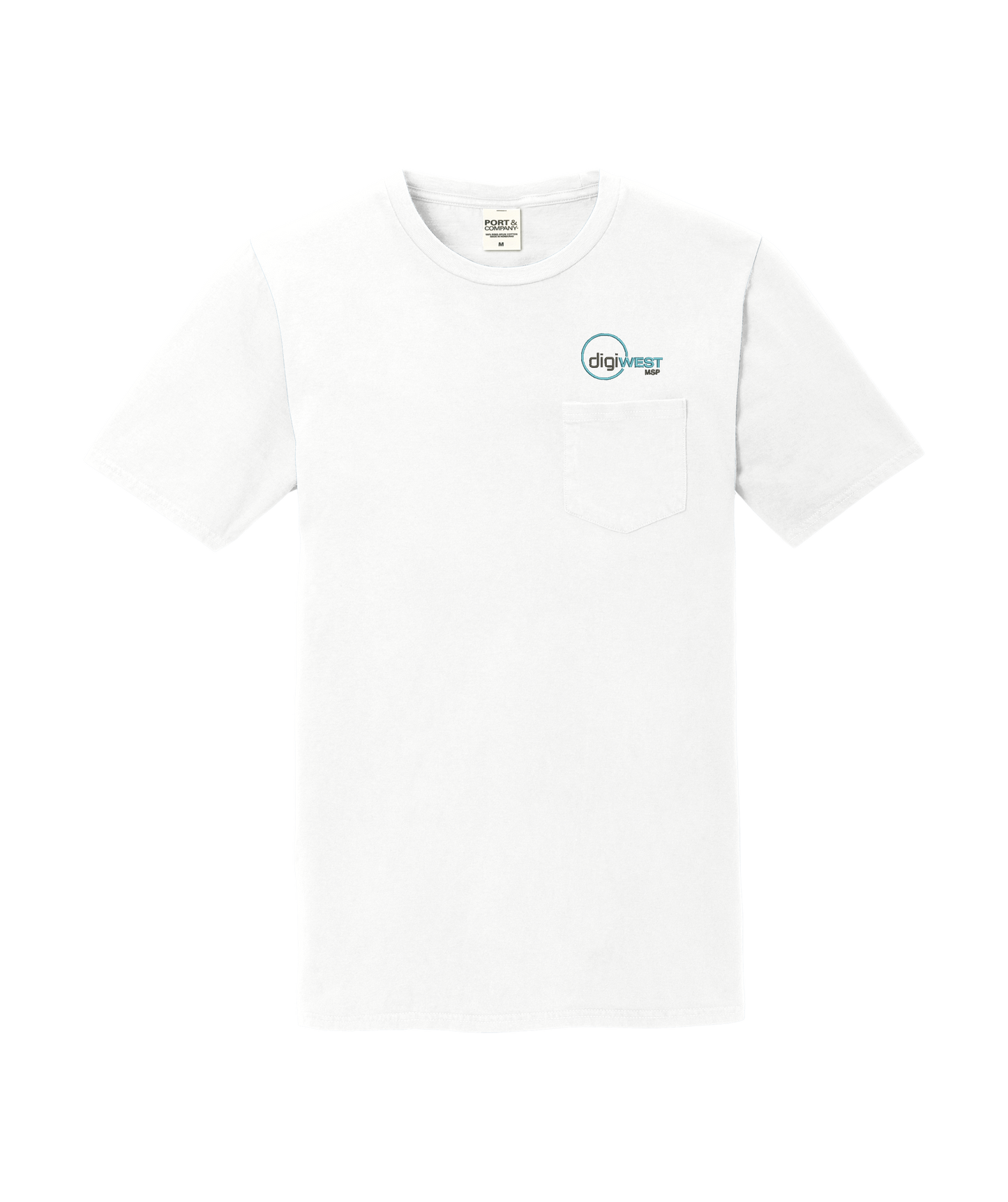 Port & Company® Beach Wash™ Garment-Dyed Pocket Tee