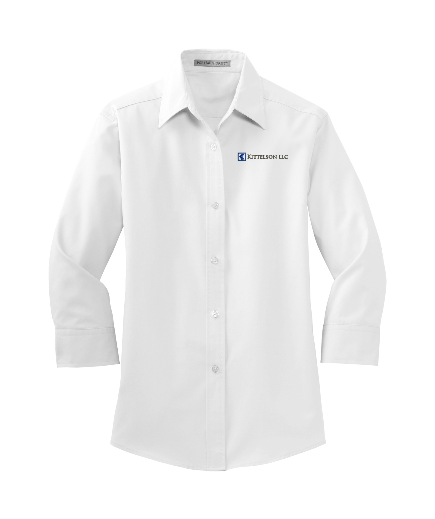 Port Authority® Ladies 3/4-Sleeve Easy Care Shirt