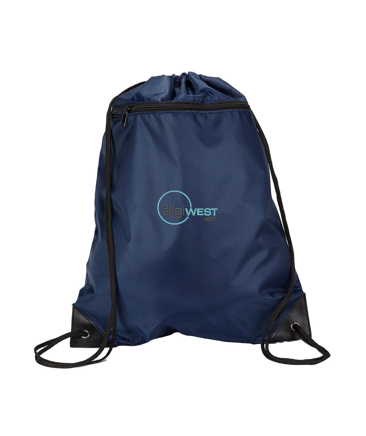 Liberty Bags Zipper Drawstring Backpack
