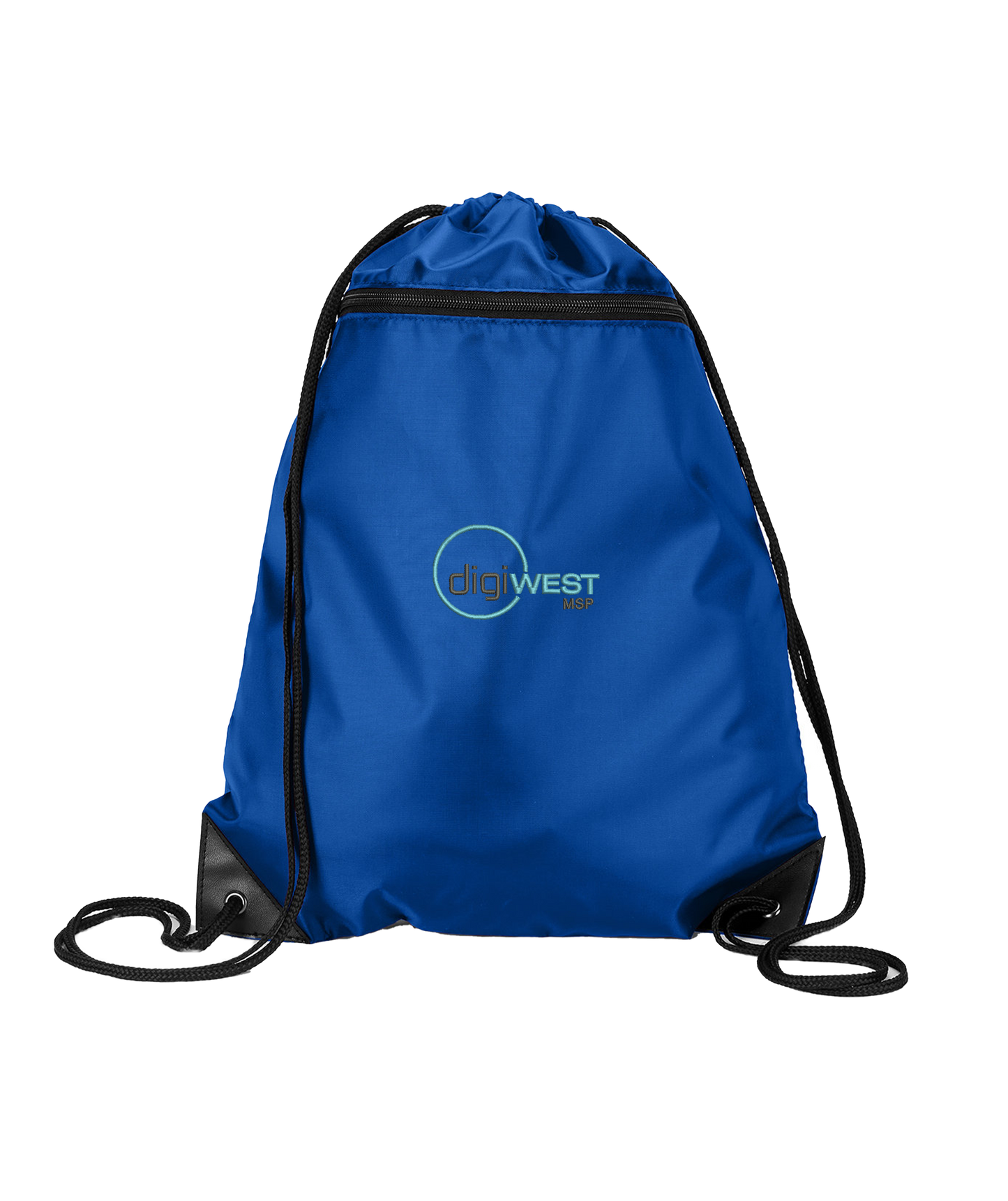 Liberty Bags Zipper Drawstring Backpack