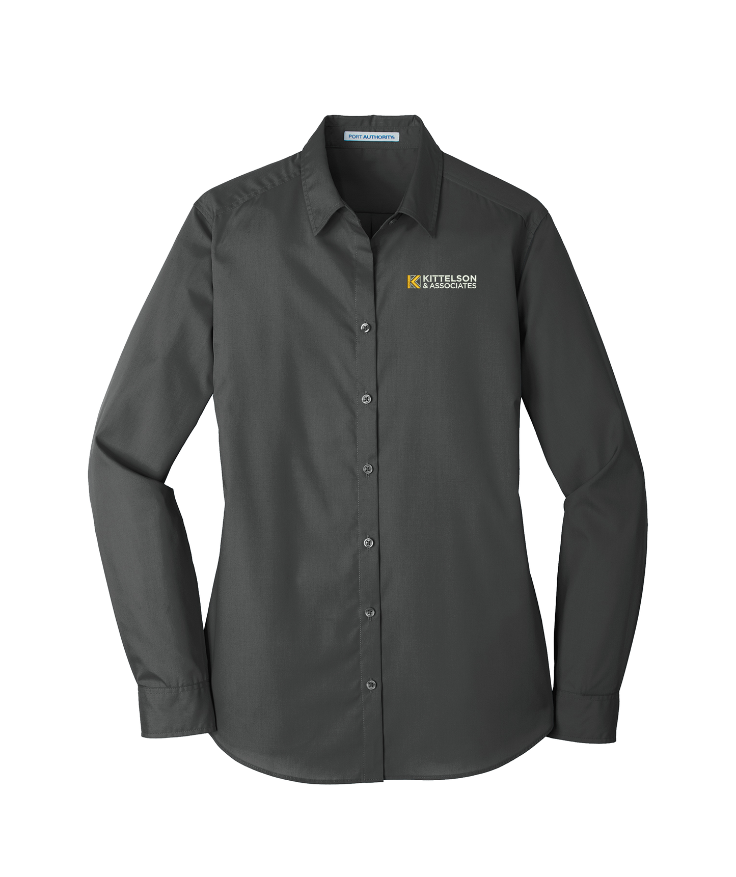 Port Authority® Ladies Long Sleeve Carefree Poplin Shirt
