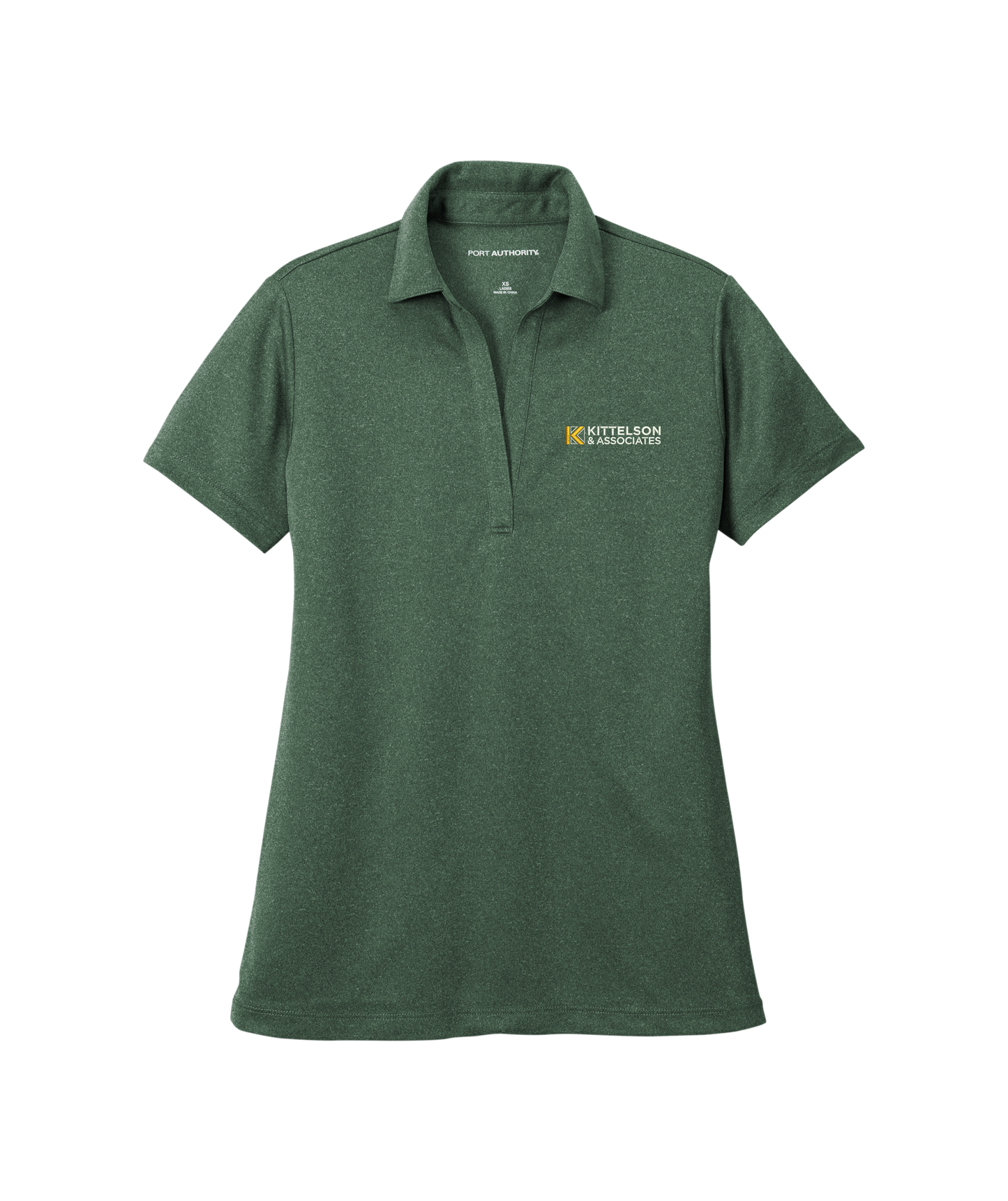 Port Authority® Ladies Heathered Silk Touch™ Performance Polo