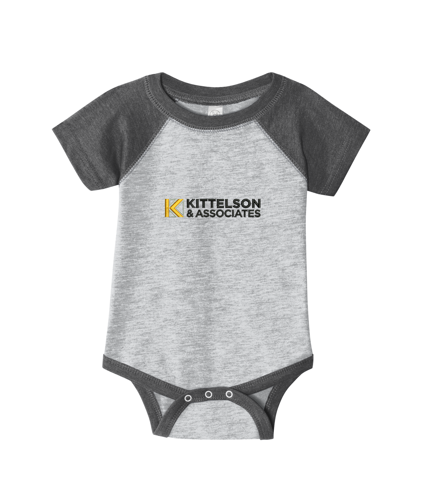 Rabbit Skins™ Infant Baseball Fine Jersey Bodysuit