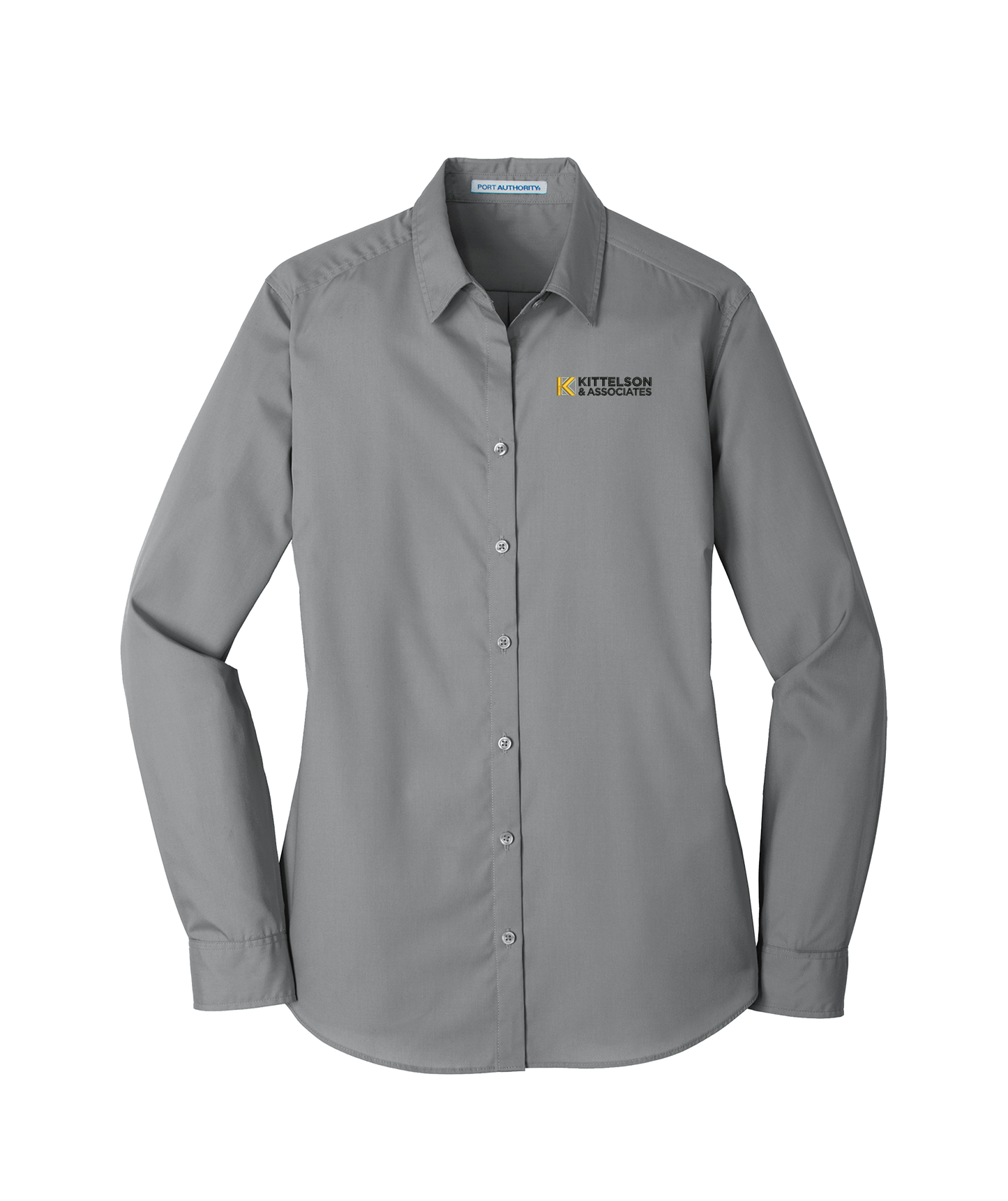 Port Authority® Ladies Long Sleeve Carefree Poplin Shirt
