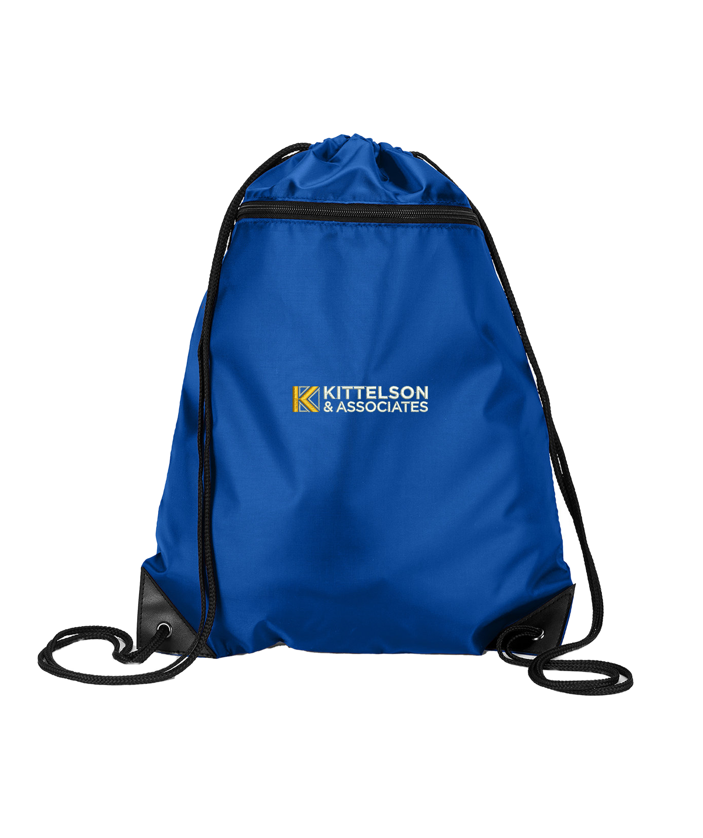 Liberty Bags Zipper Drawstring Backpack