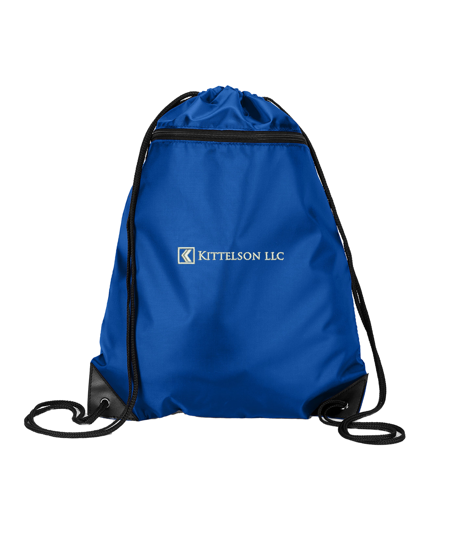 Liberty Bags Zipper Drawstring Backpack
