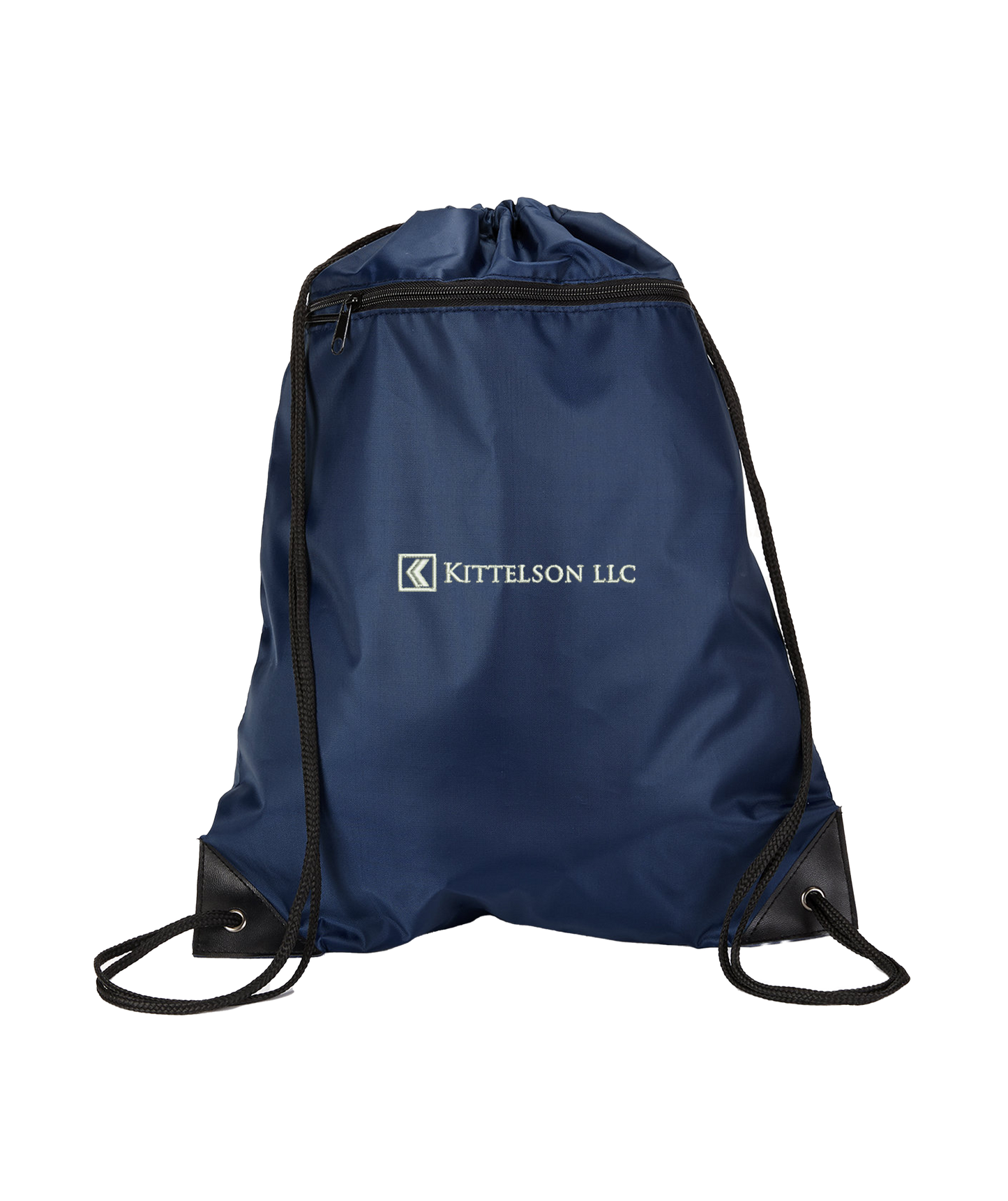 Liberty Bags Zipper Drawstring Backpack