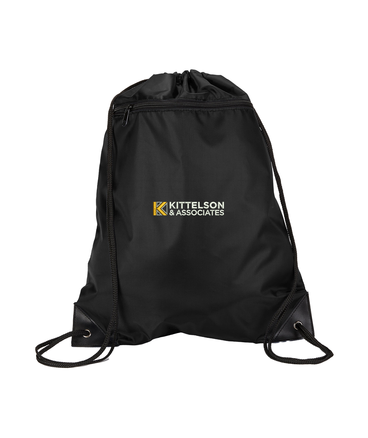 Liberty Bags Zipper Drawstring Backpack