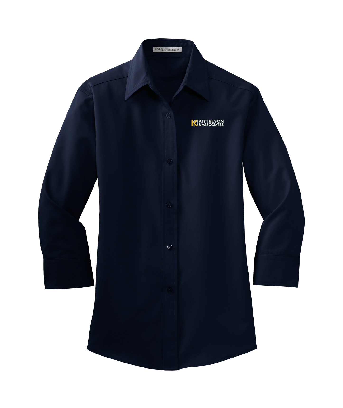 Port Authority® Ladies 3/4-Sleeve Easy Care Shirt