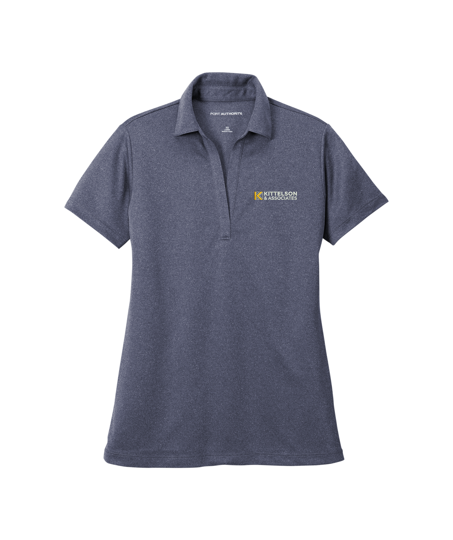 Port Authority® Ladies Heathered Silk Touch™ Performance Polo