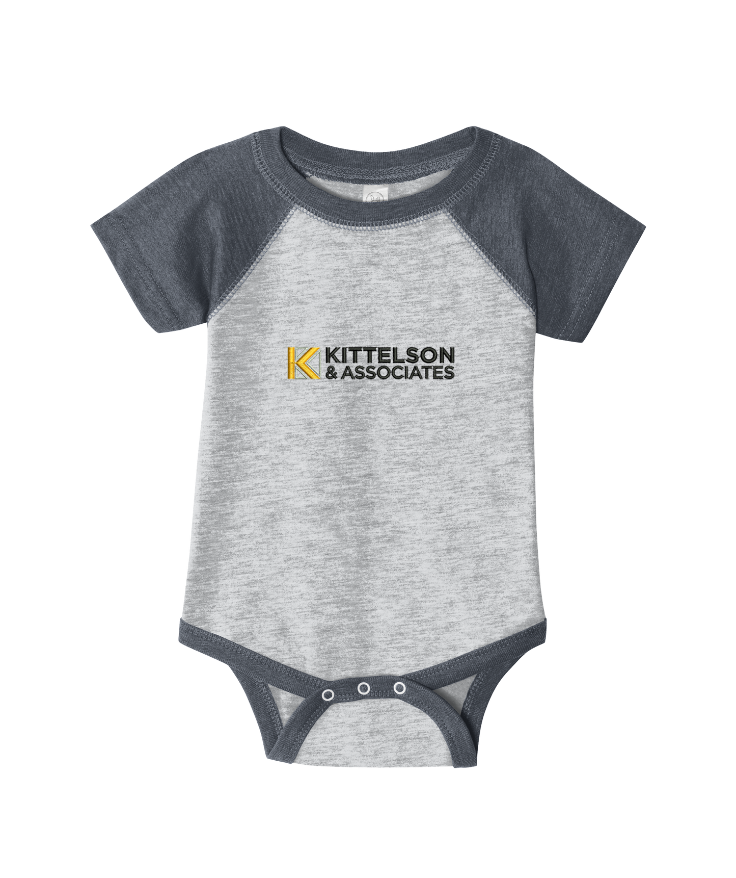 Rabbit Skins™ Infant Baseball Fine Jersey Bodysuit
