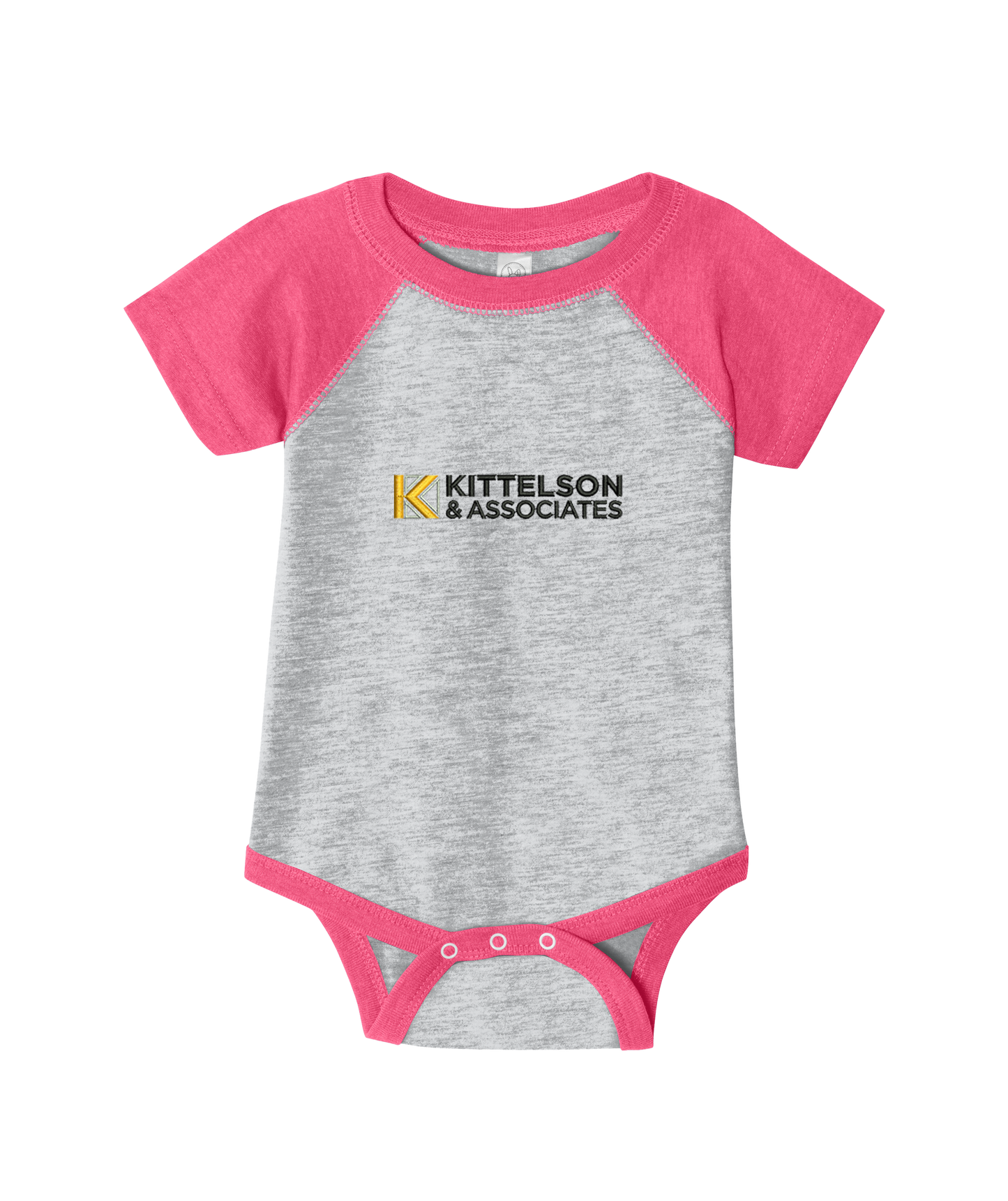 Rabbit Skins™ Infant Baseball Fine Jersey Bodysuit