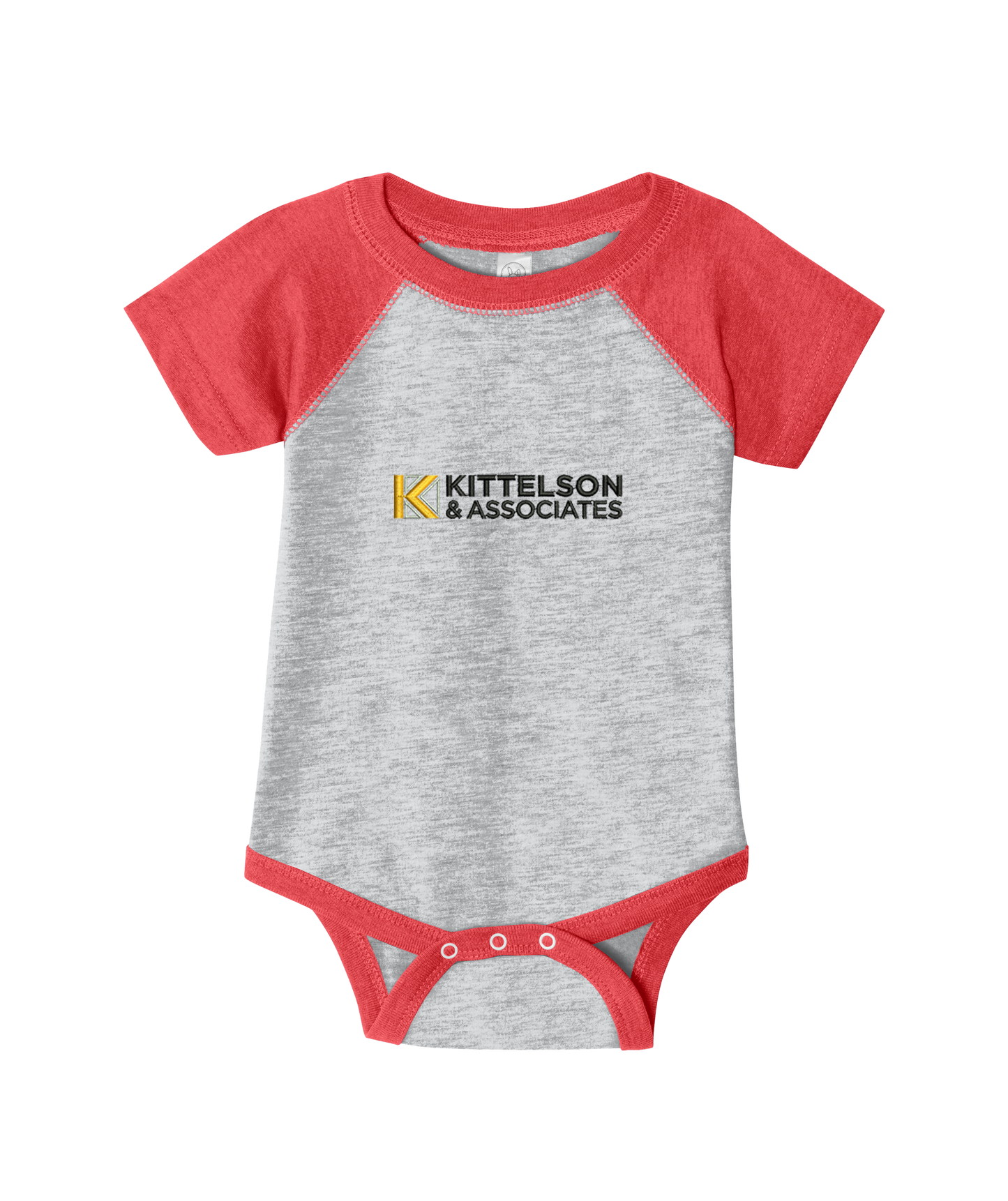 Rabbit Skins™ Infant Baseball Fine Jersey Bodysuit
