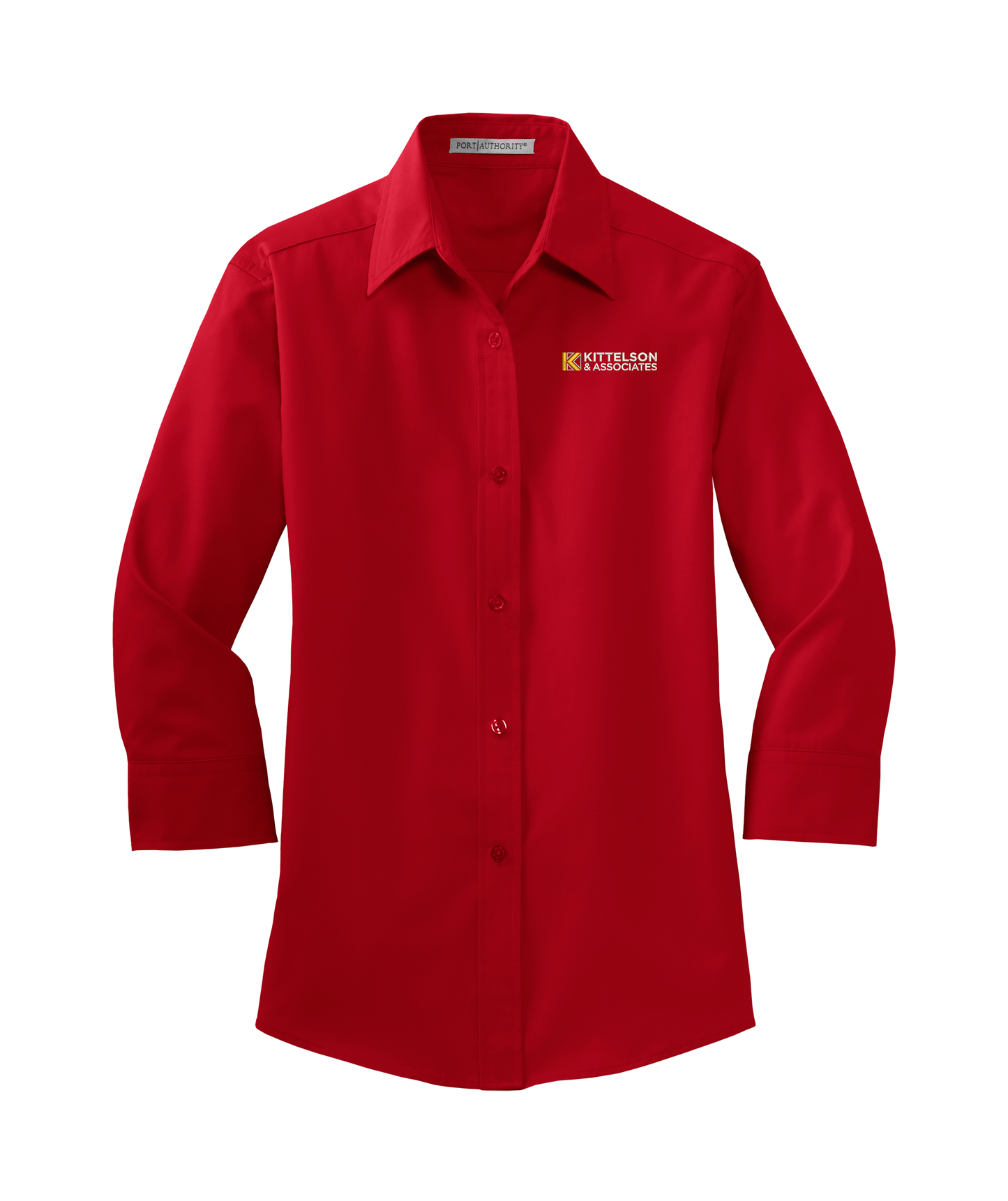 Port Authority® Ladies 3/4-Sleeve Easy Care Shirt