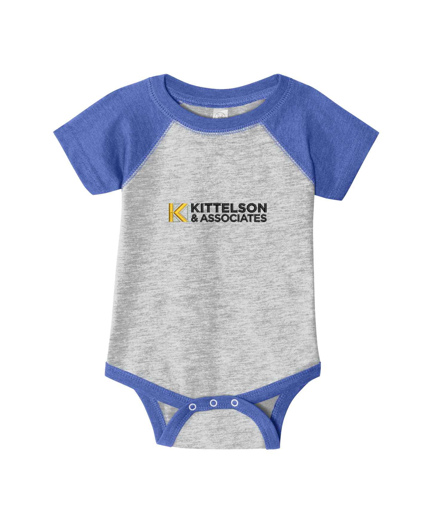 Rabbit Skins™ Infant Baseball Fine Jersey Bodysuit