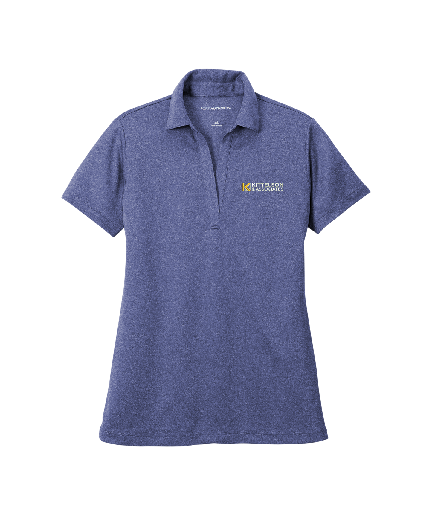 Port Authority® Ladies Heathered Silk Touch™ Performance Polo