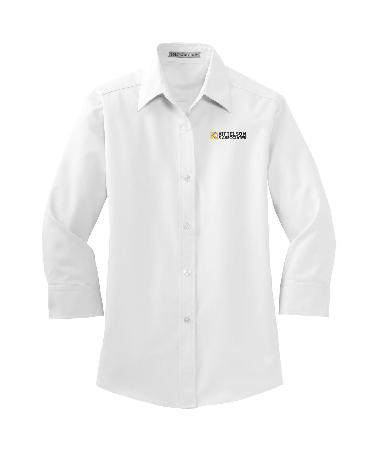 Port Authority® Ladies 3/4-Sleeve Easy Care Shirt
