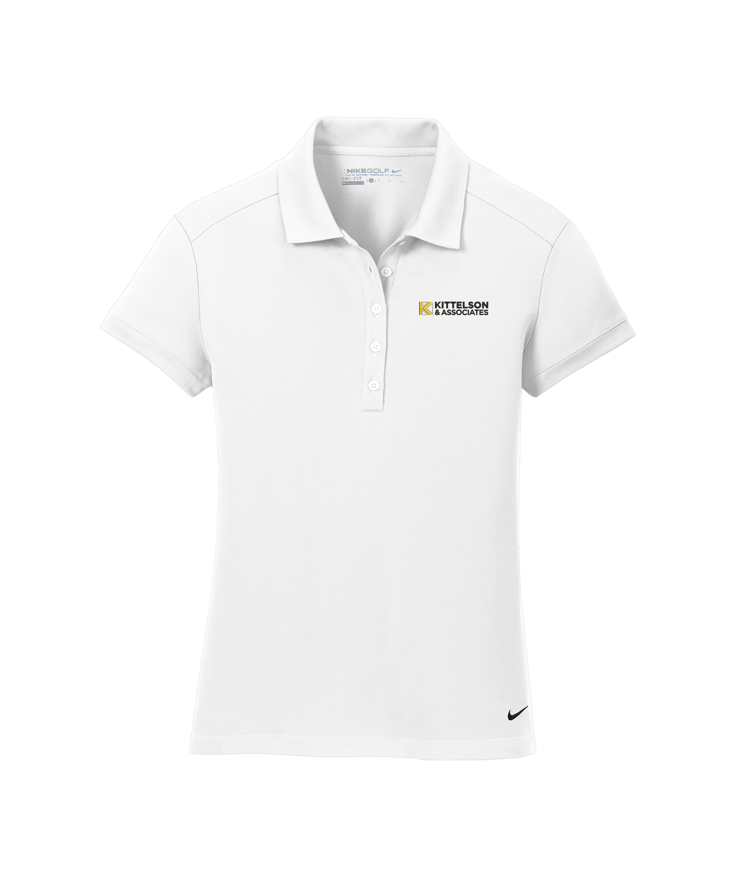 Nike Ladies Dri-FIT Solid Icon Pique Modern Fit Polo