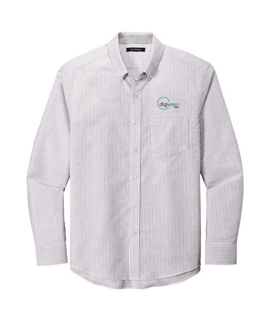 Port Authority® SuperPro™ Oxford Stripe Shirt