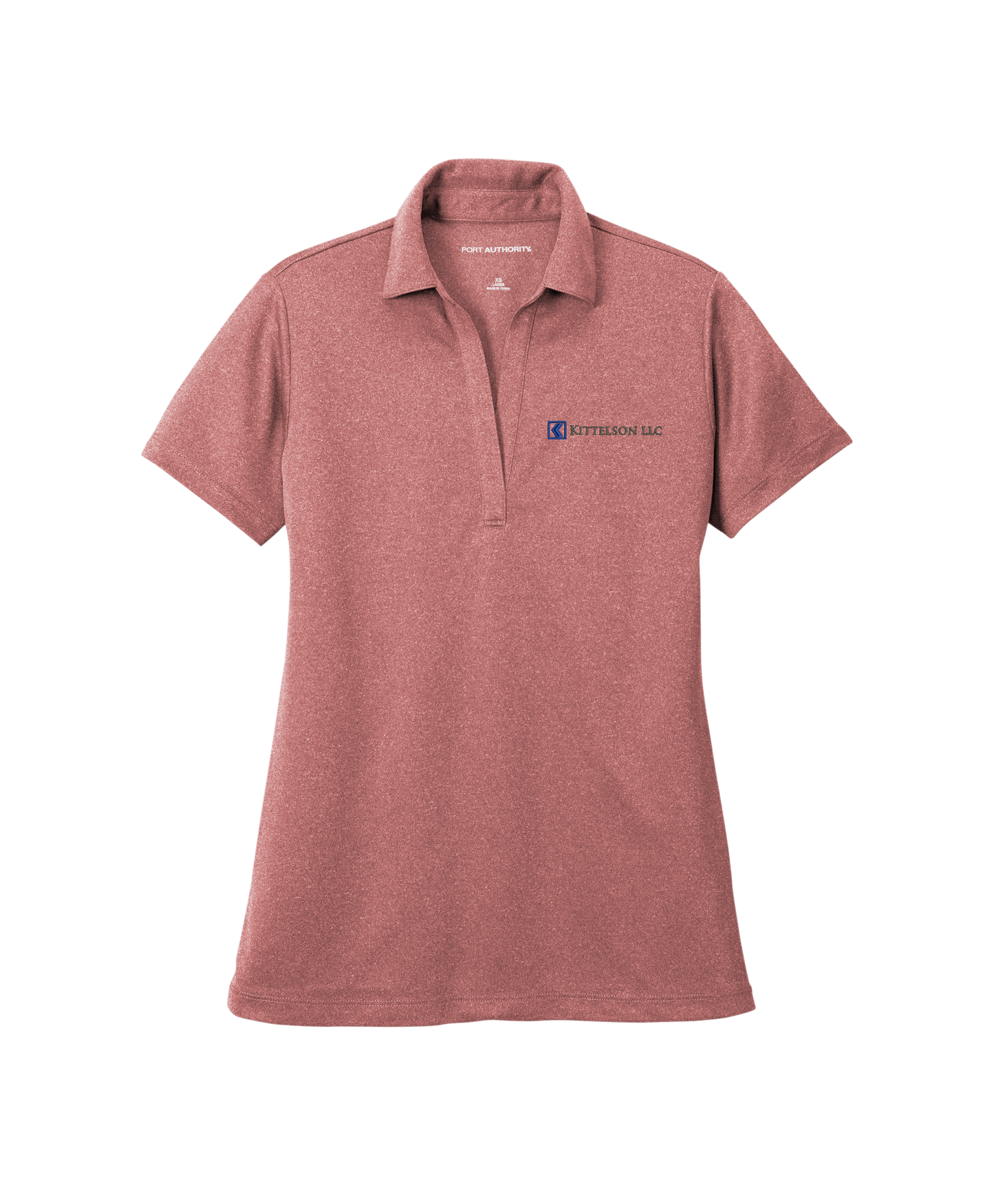 Port Authority® Ladies Heathered Silk Touch™ Performance Polo