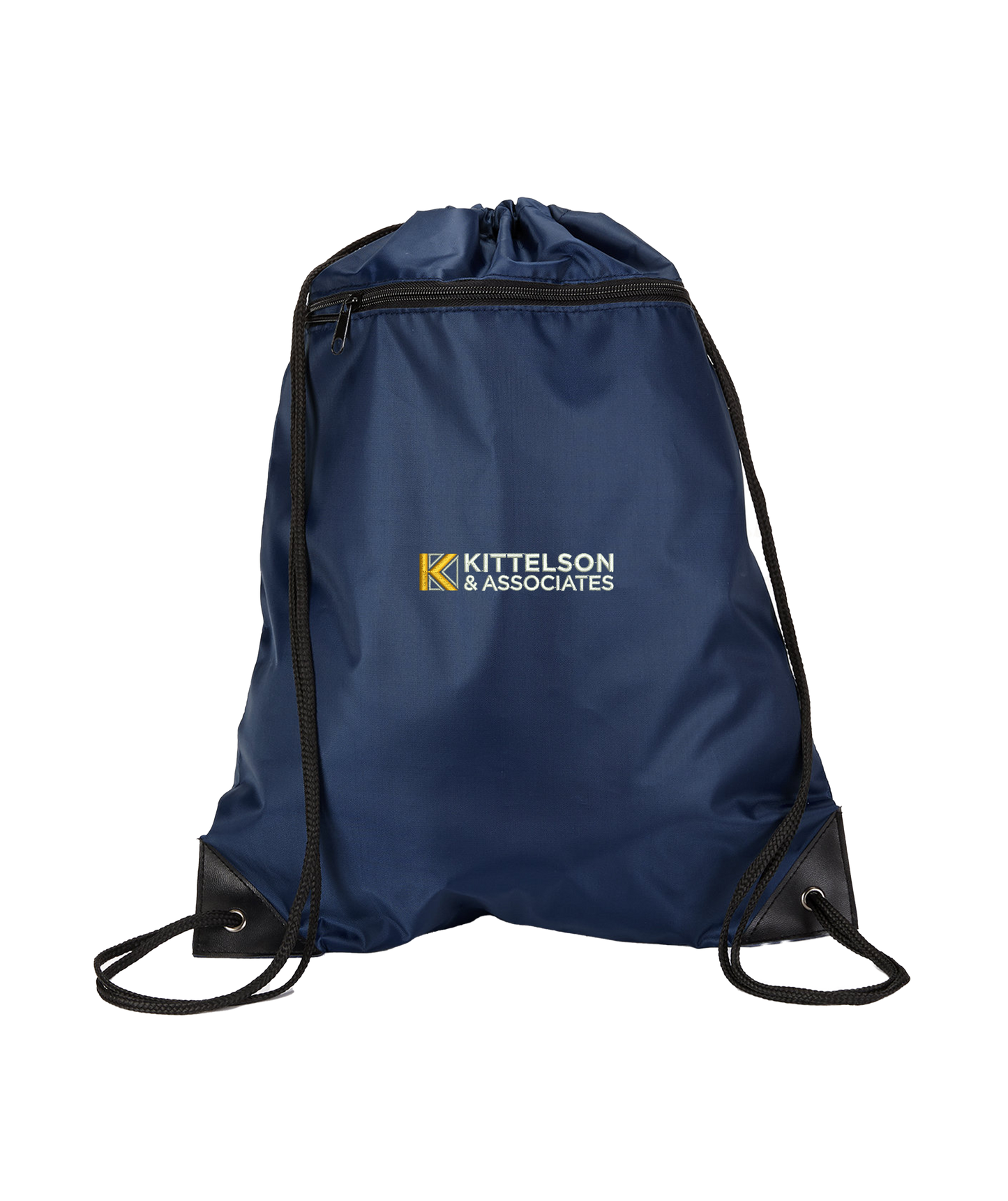 Liberty Bags Zipper Drawstring Backpack
